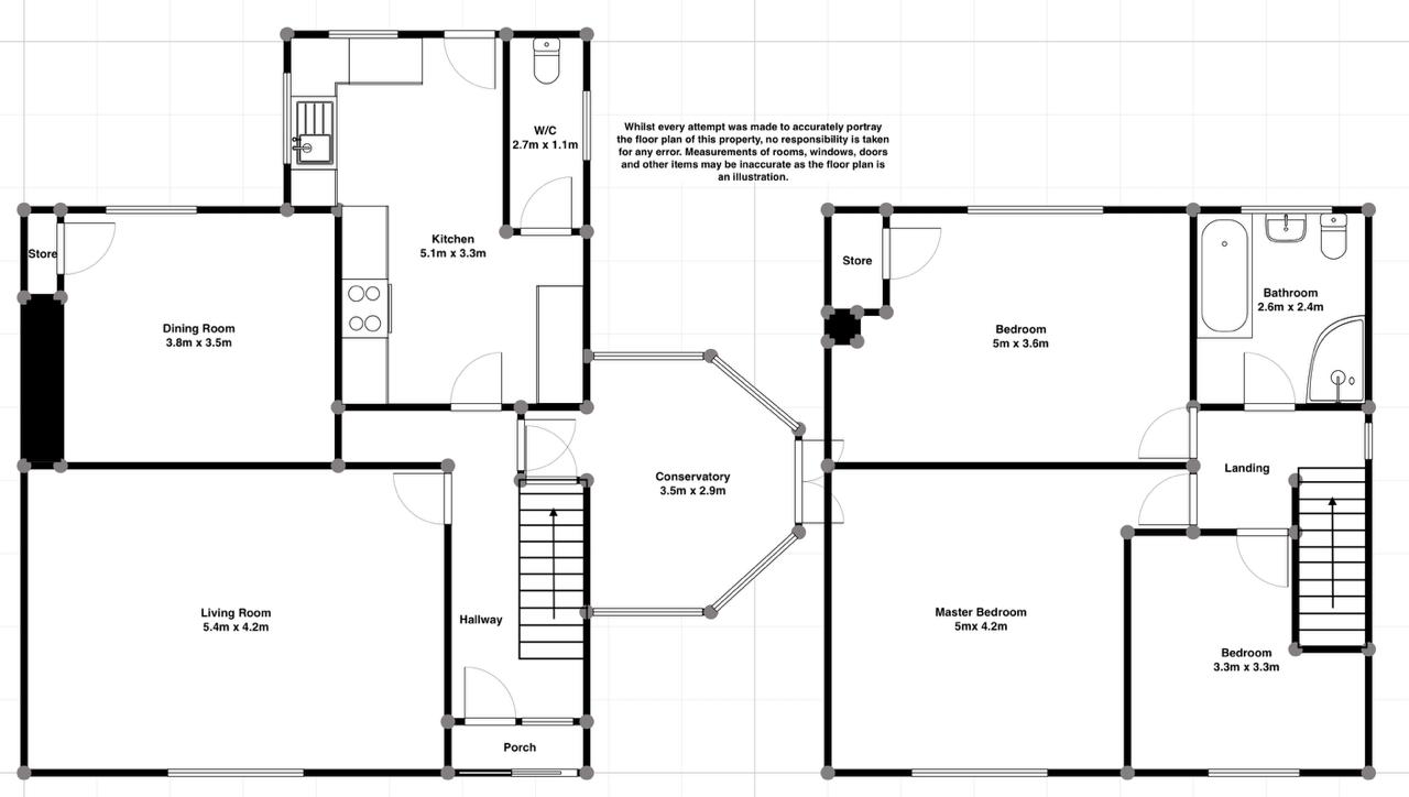 119, Queen Street, Ebbw Vale floorplan