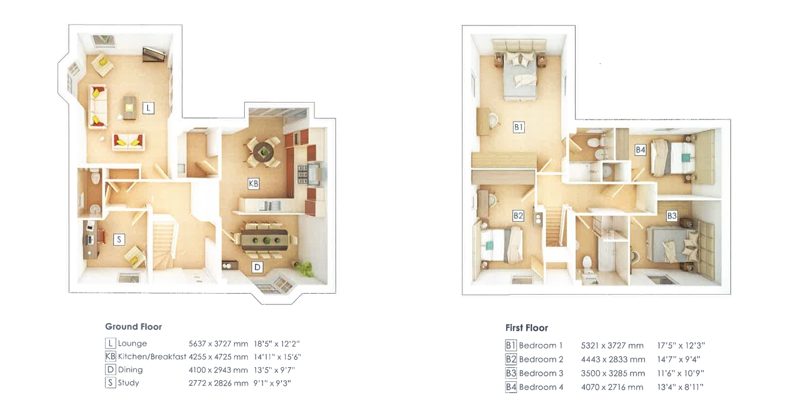 19, Giles Drive, Ebbsfleet Valley floorplan