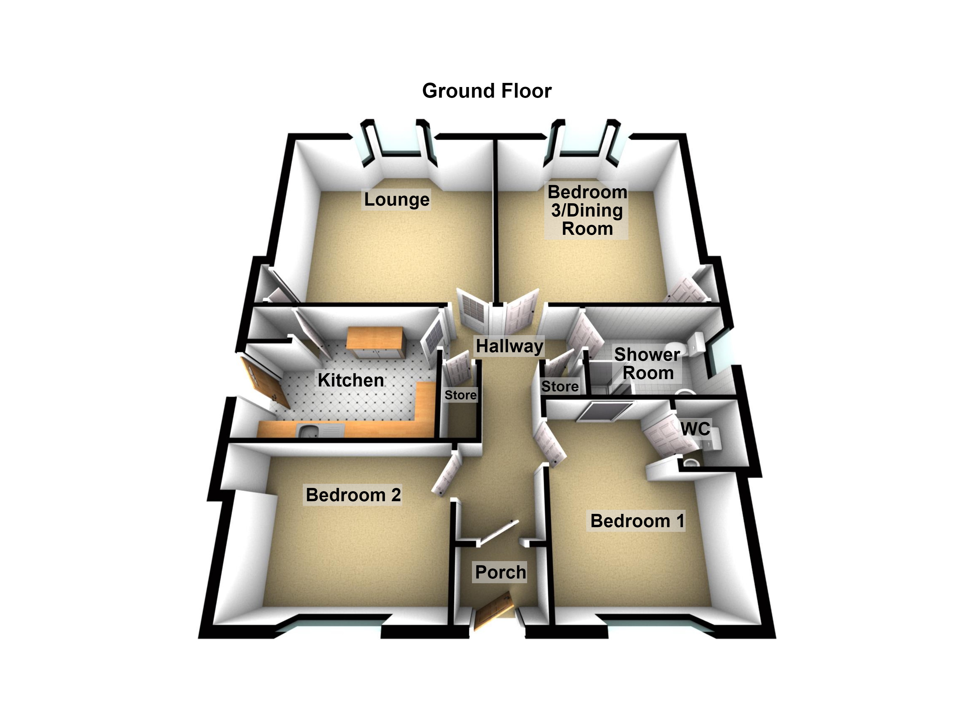 1, Hillcrest Avenue, Perth floorplan
