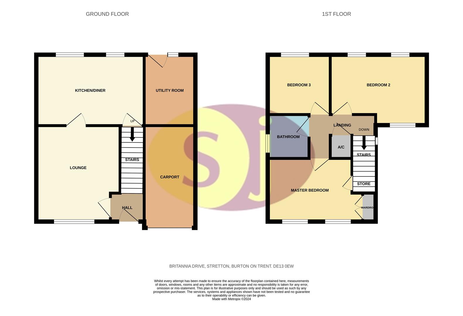 Britannia Drive, Stretton, Burton On Trent DE13, 3 bedroom detached
