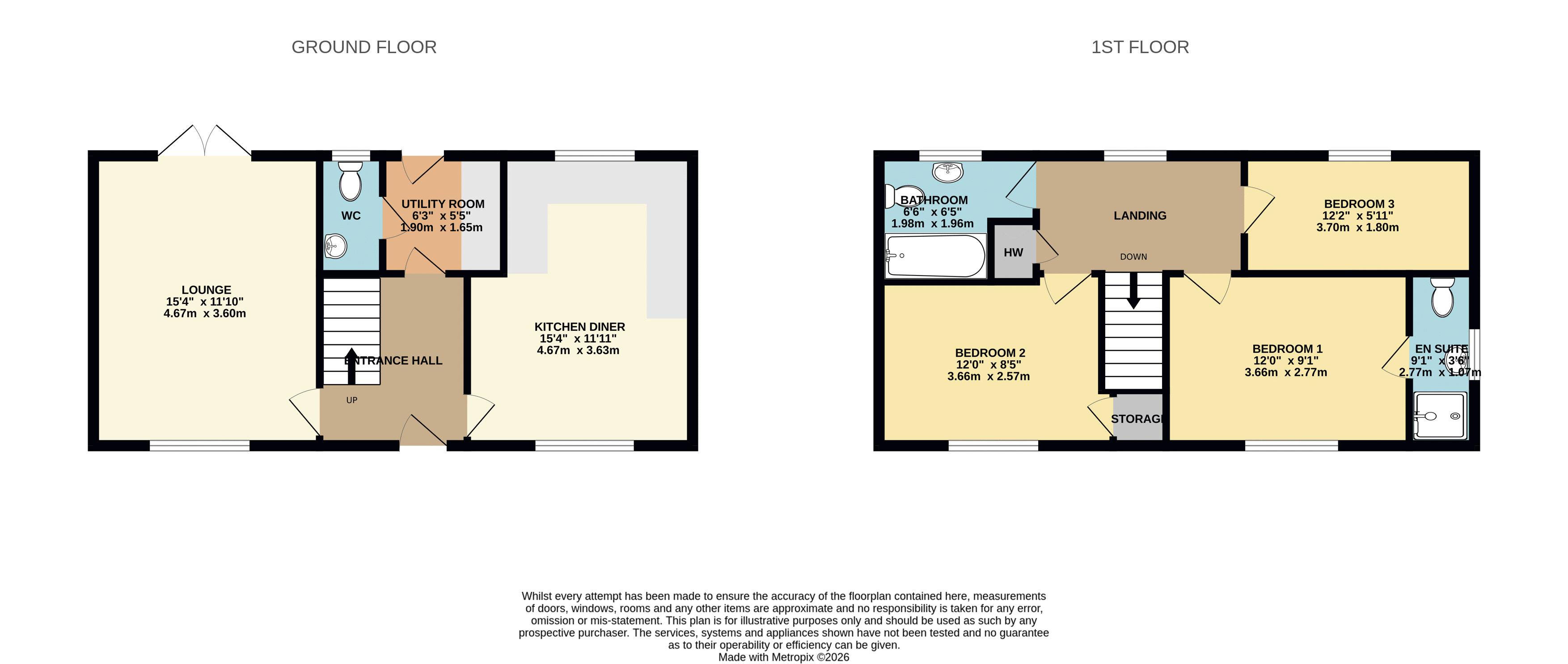 9, Tiggers Orchard, Market Rasen floorplan
