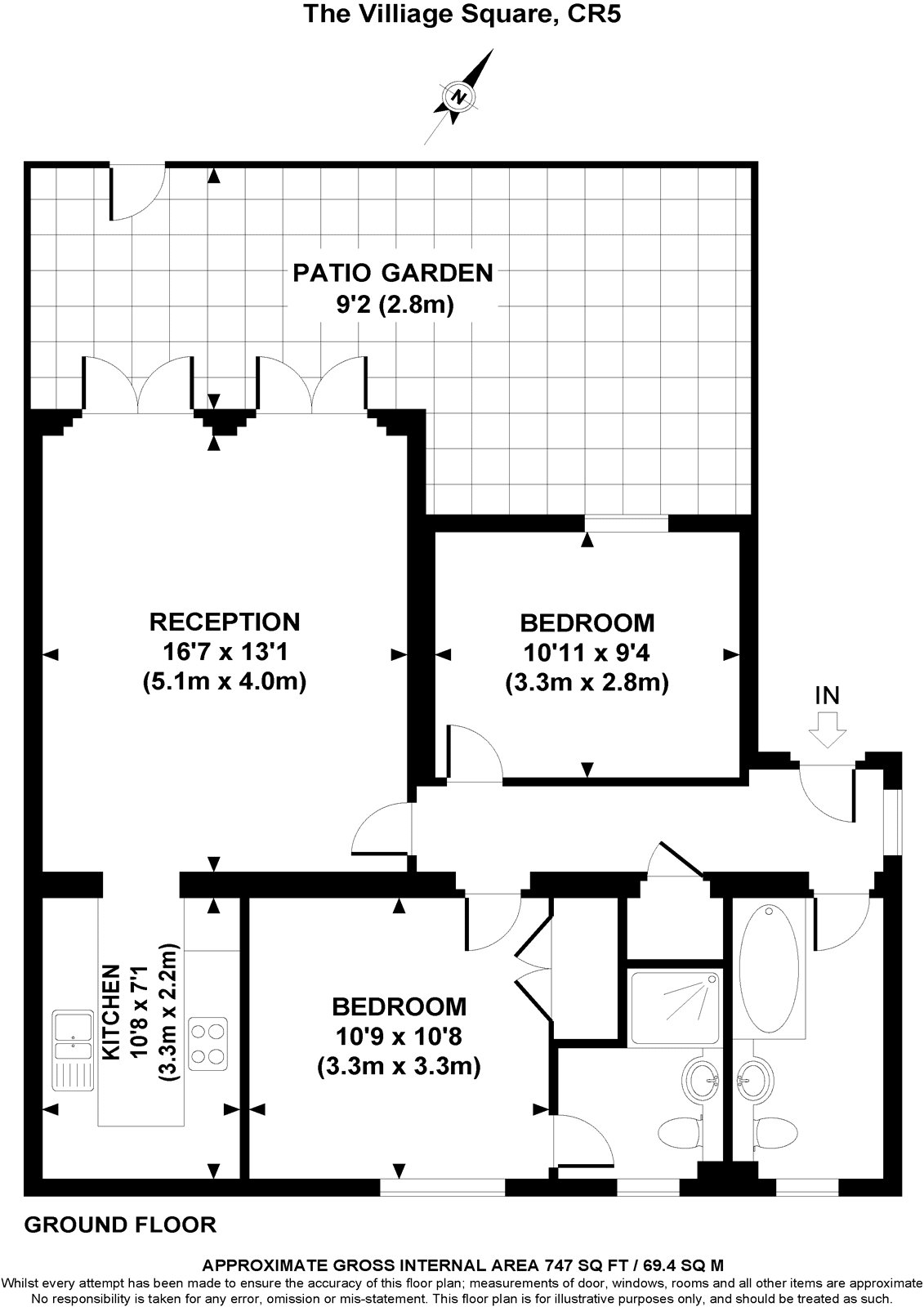 The Village Square, Netherne On The Hill, Coulsdon, Surrey CR5, 2