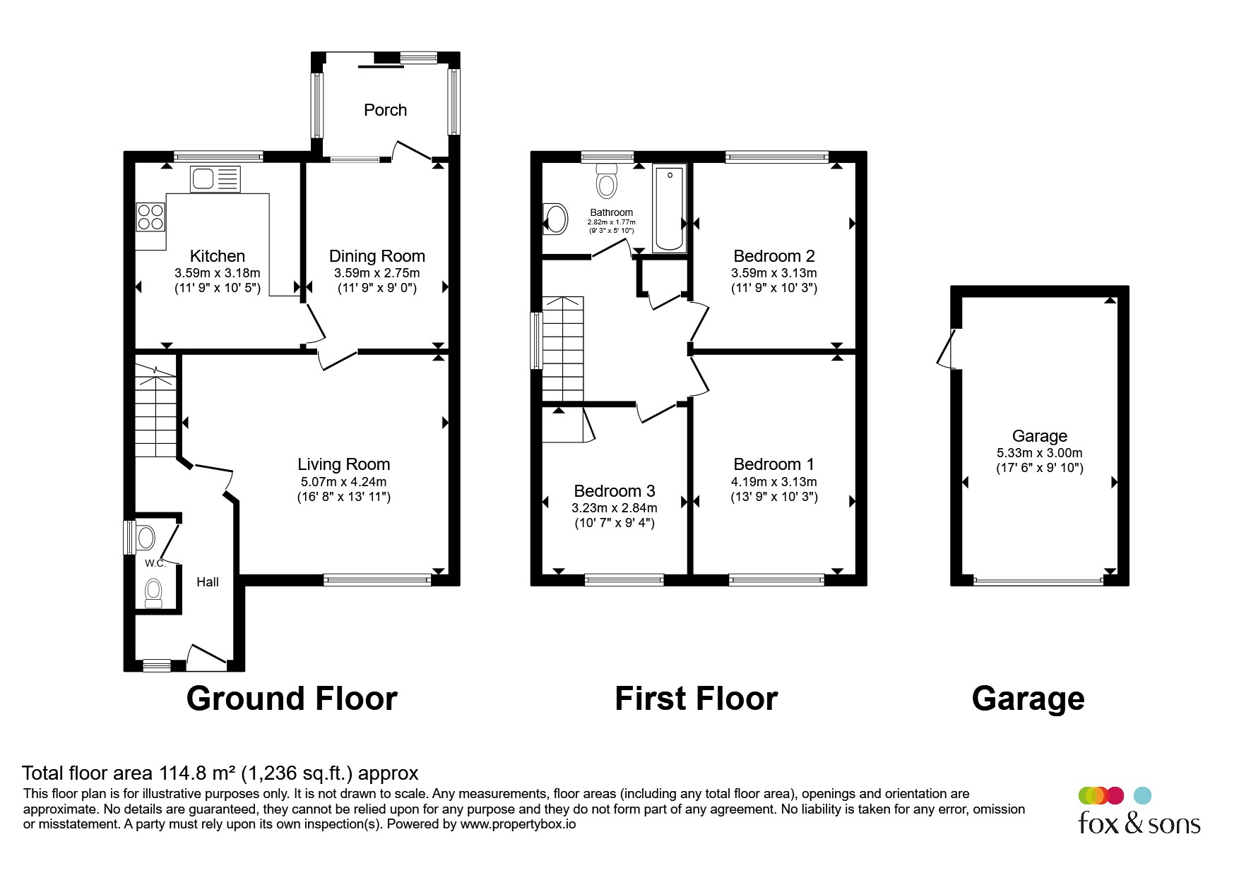 12, Pepys Walk, Eastbourne floorplan