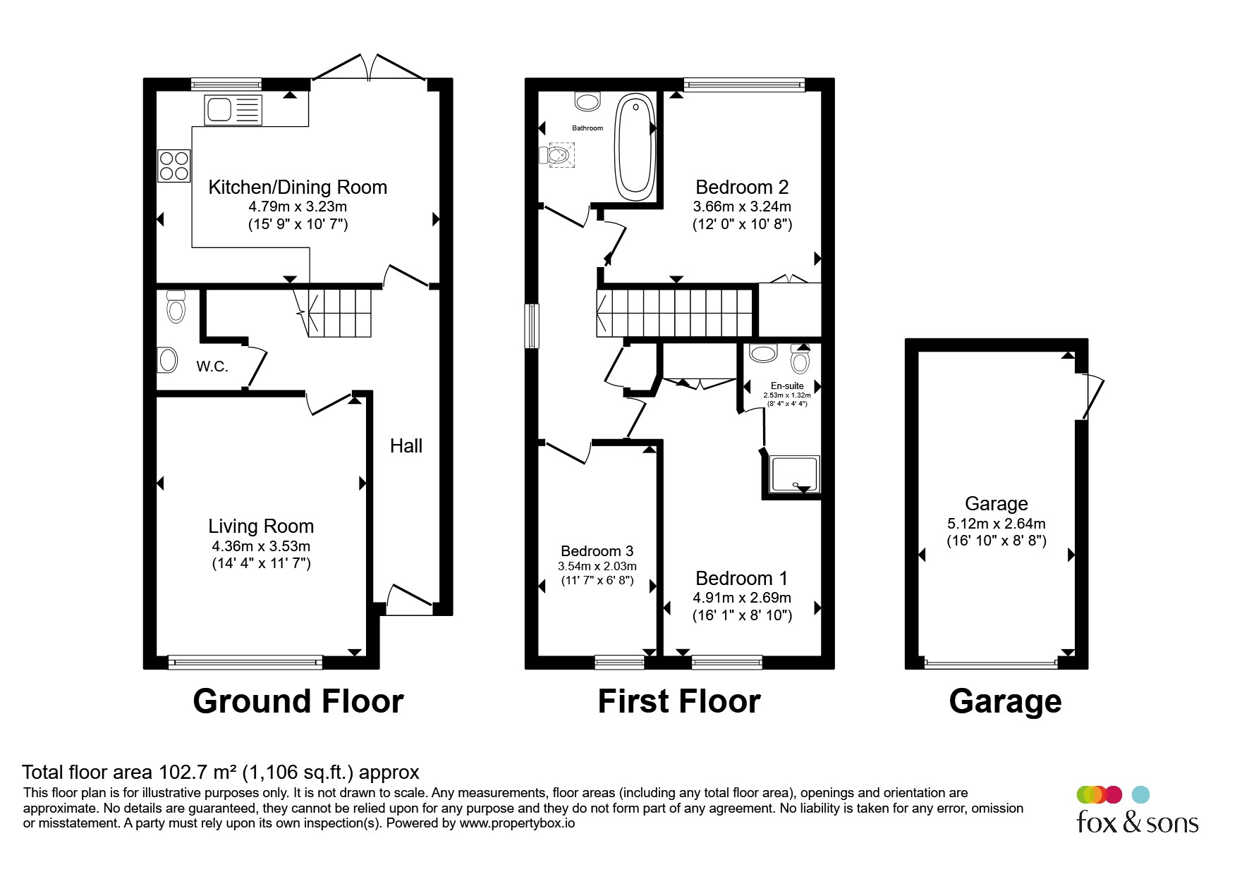 1, Admiralty Crescent, Eastbourne floorplan