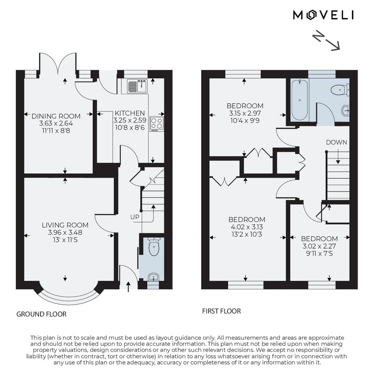 20, Leith Grove, Dorking floorplan