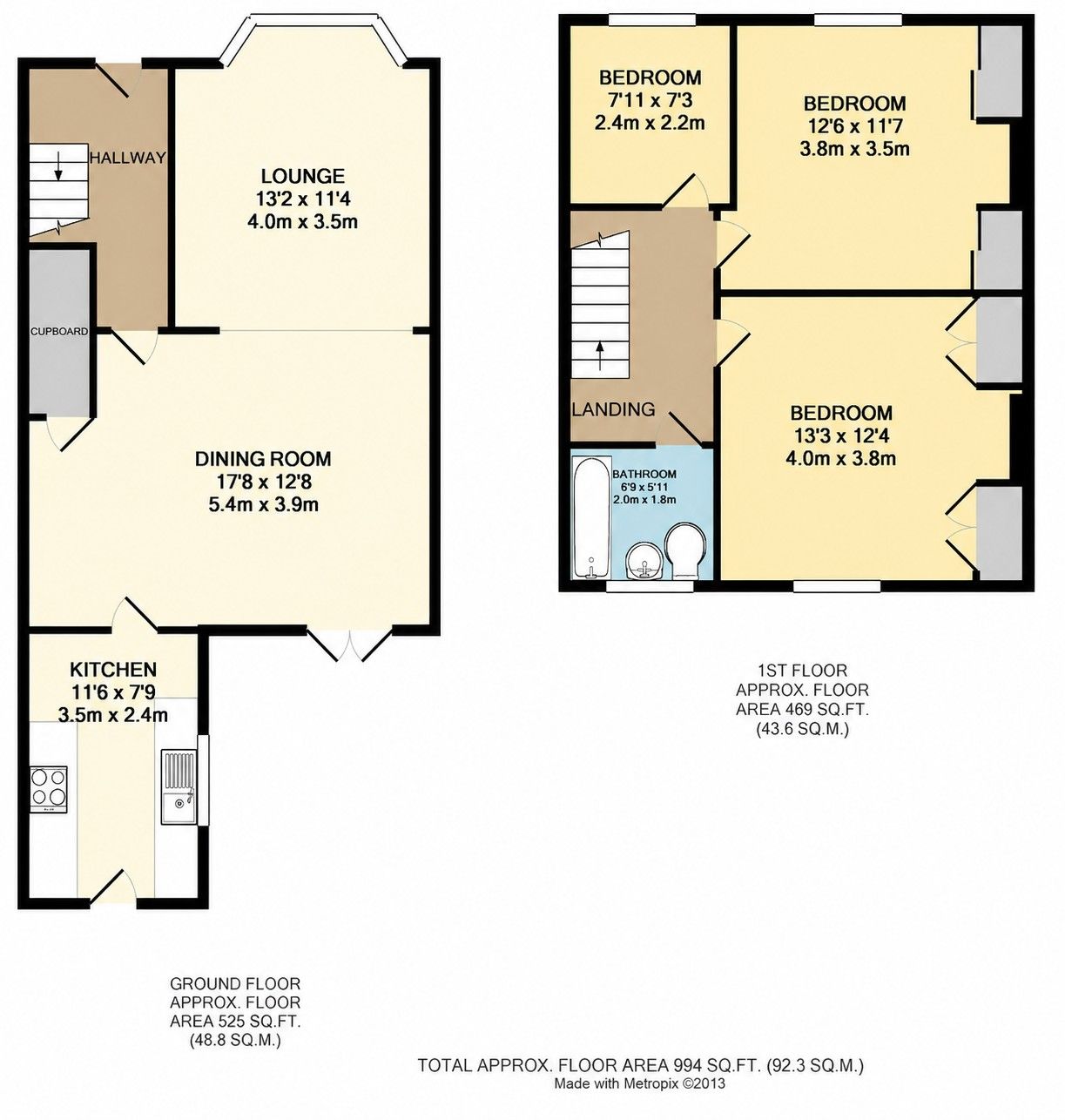29, Sefton Street, Bury floorplan