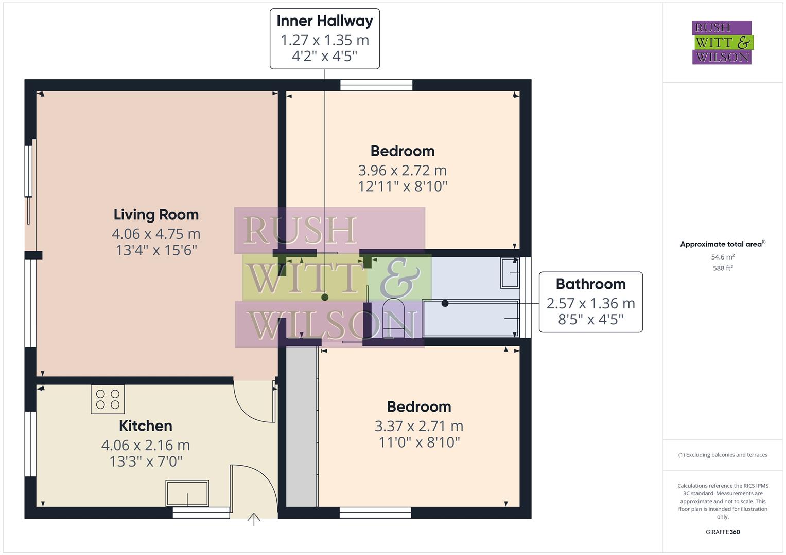 71 High Beech Chalet Park, Battle Road, St. Leonards-On-Sea floorplan