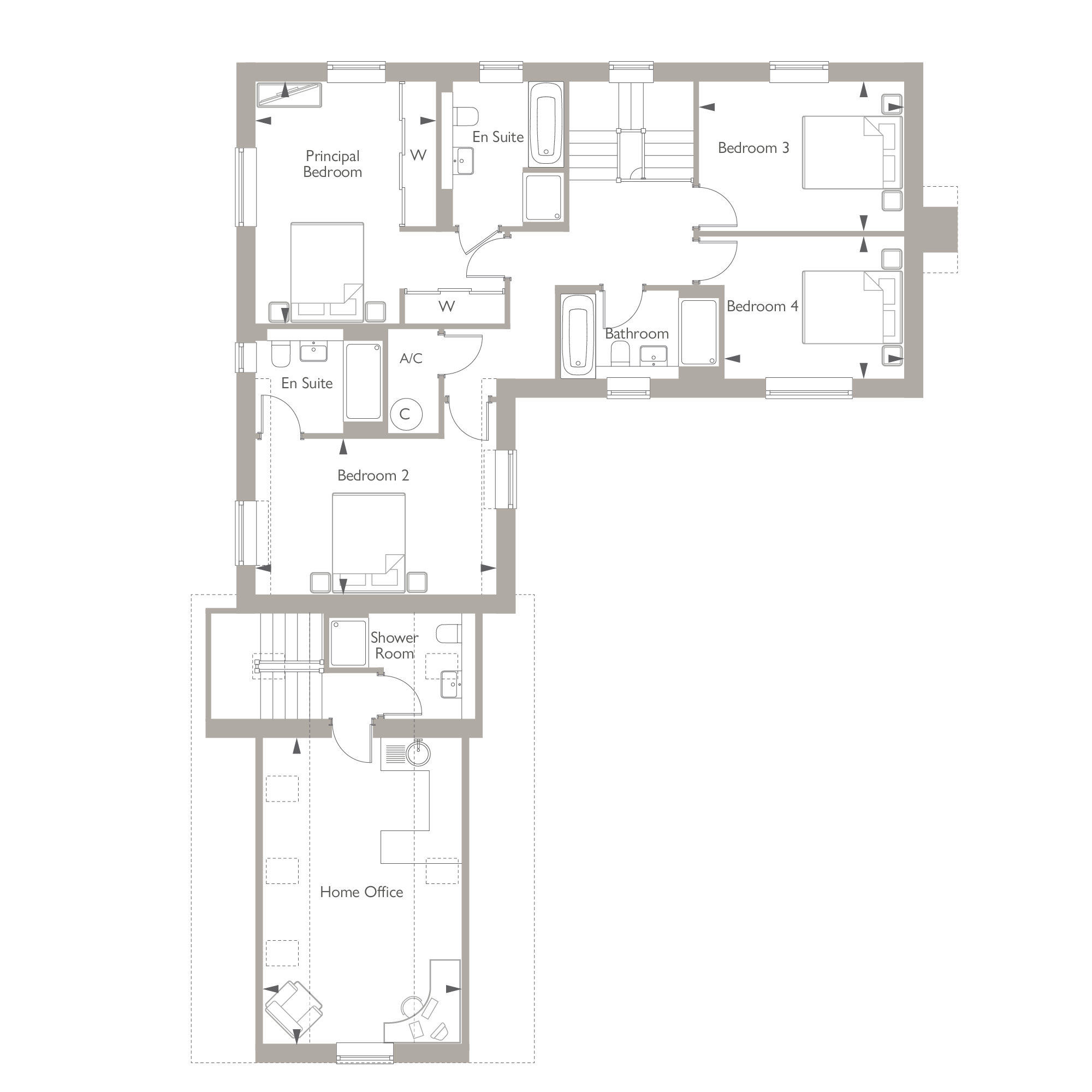 27, King's Water, Ashton Keynes floorplan