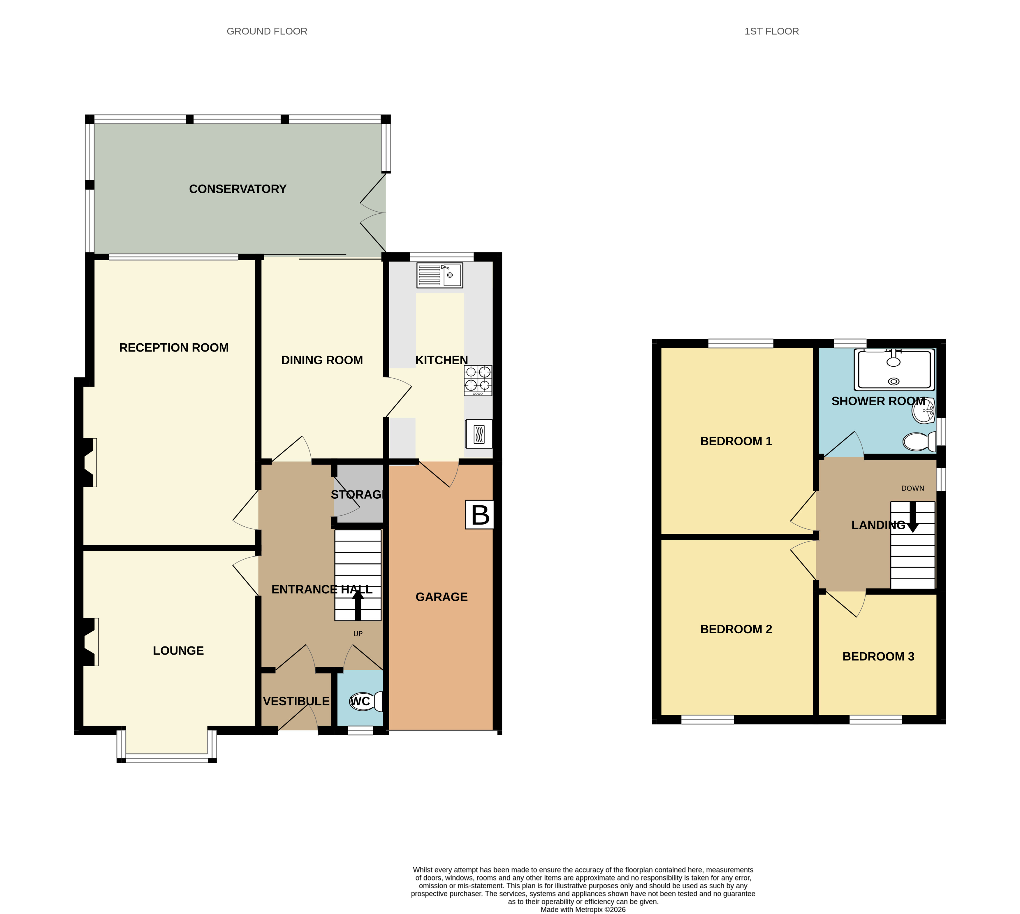 52, Woodland Road, Heywood floorplan