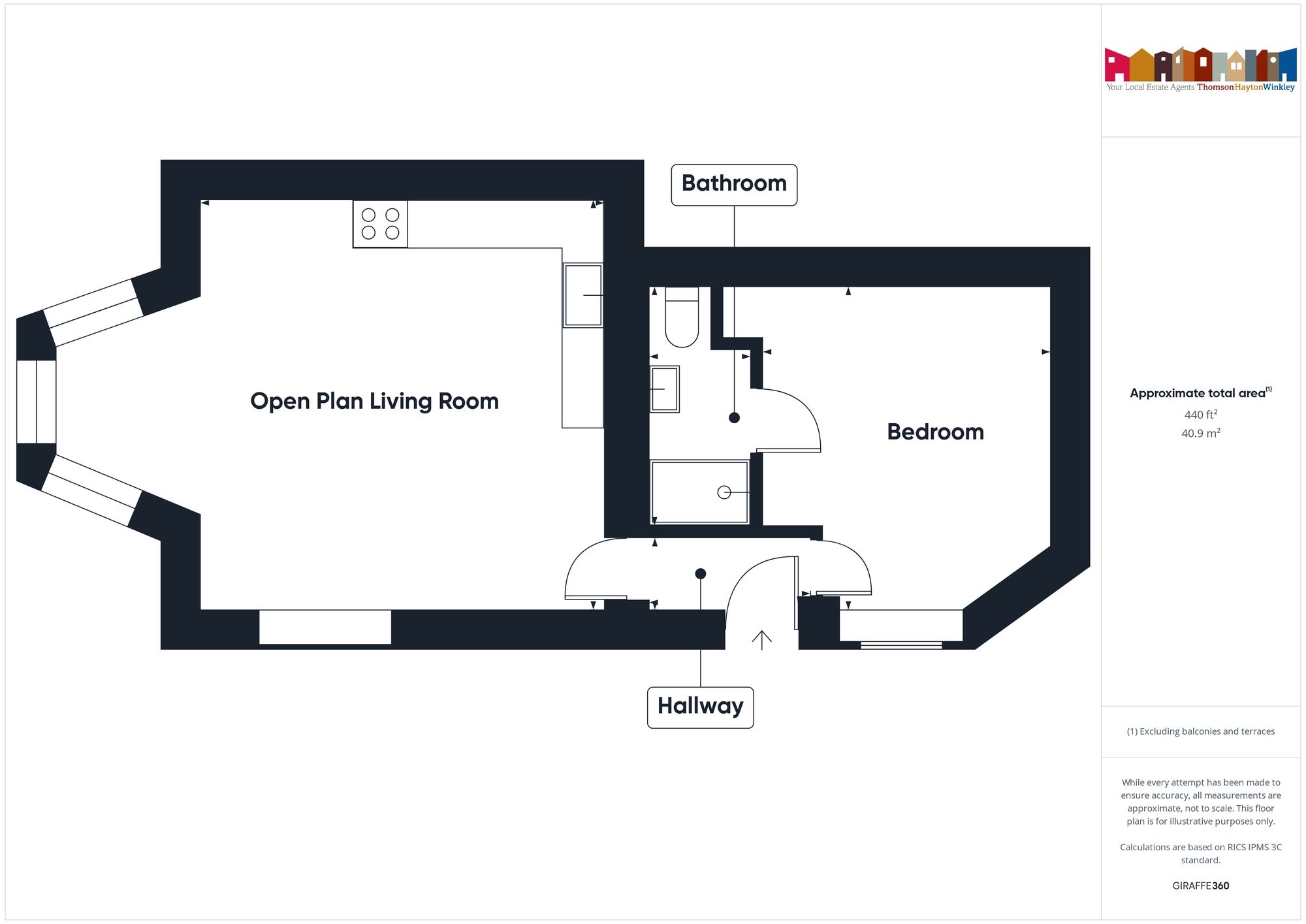 4 Westmorland House Lake Road, Windermere floorplan
