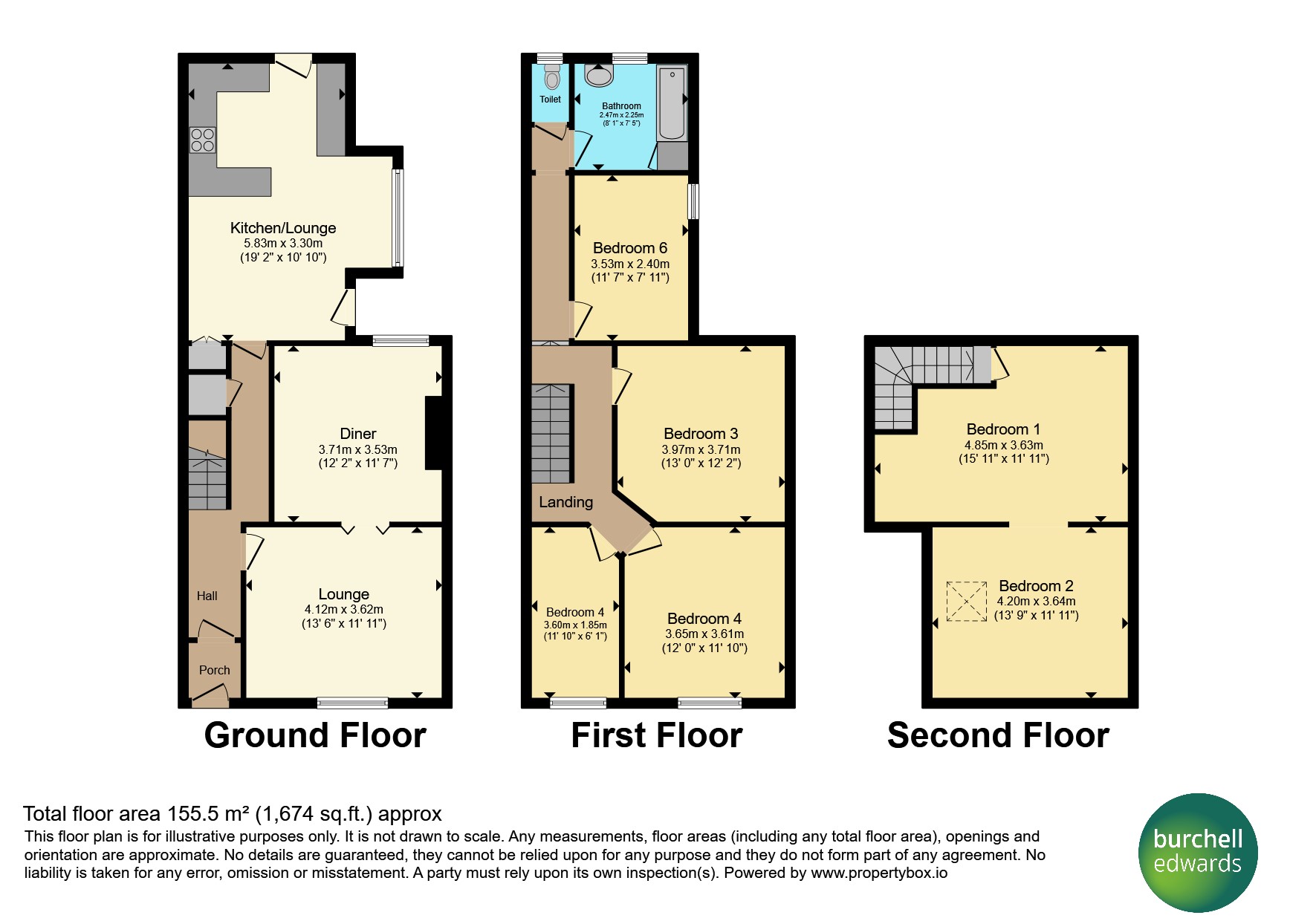 72, Outwoods Street, Burton-On-Trent floorplan
