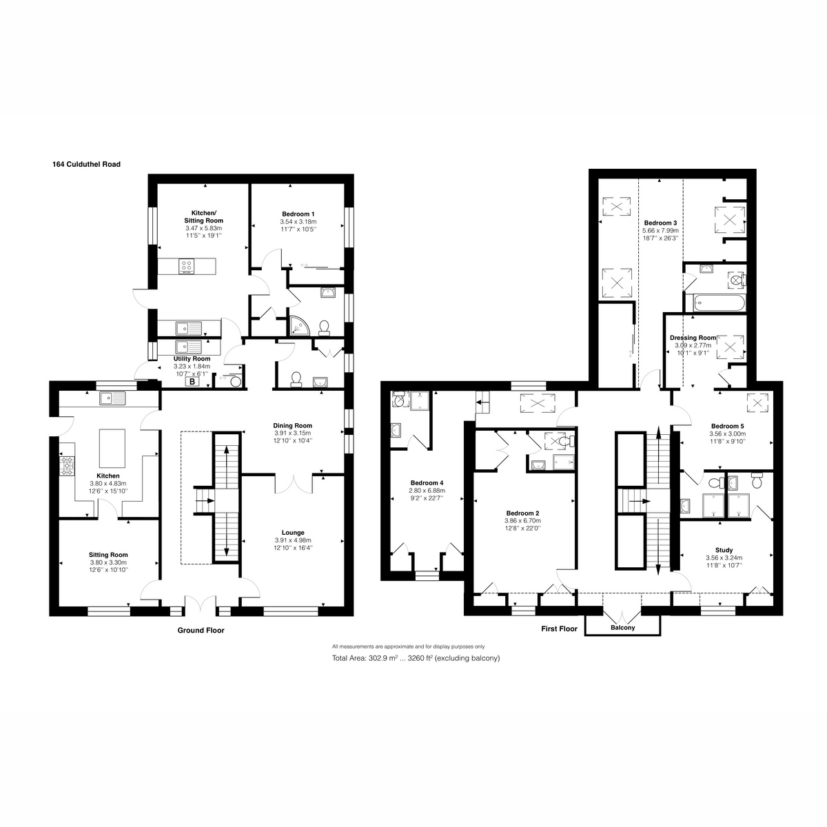 164, Culduthel Road, Inverness floorplan