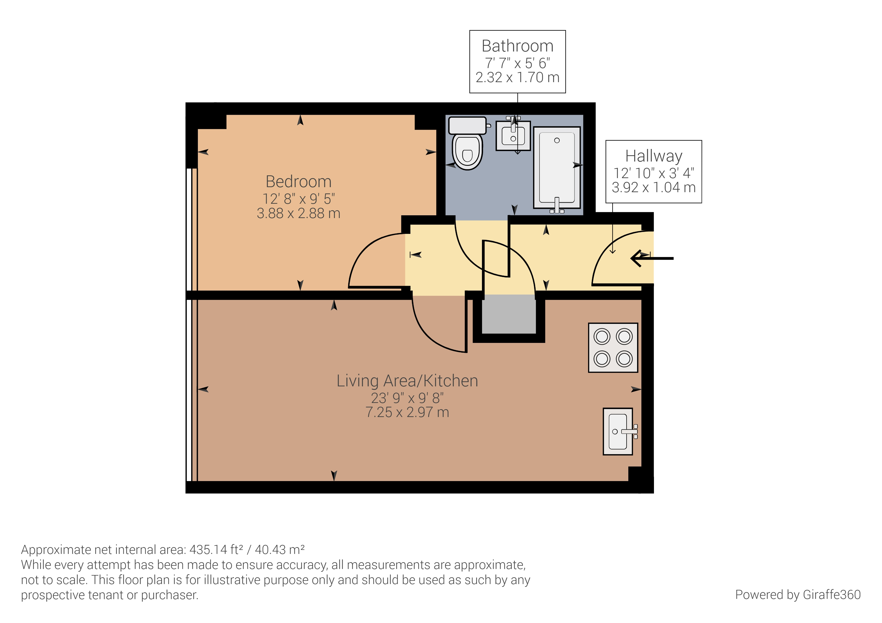 Ebrington Street, Plymouth floorplan