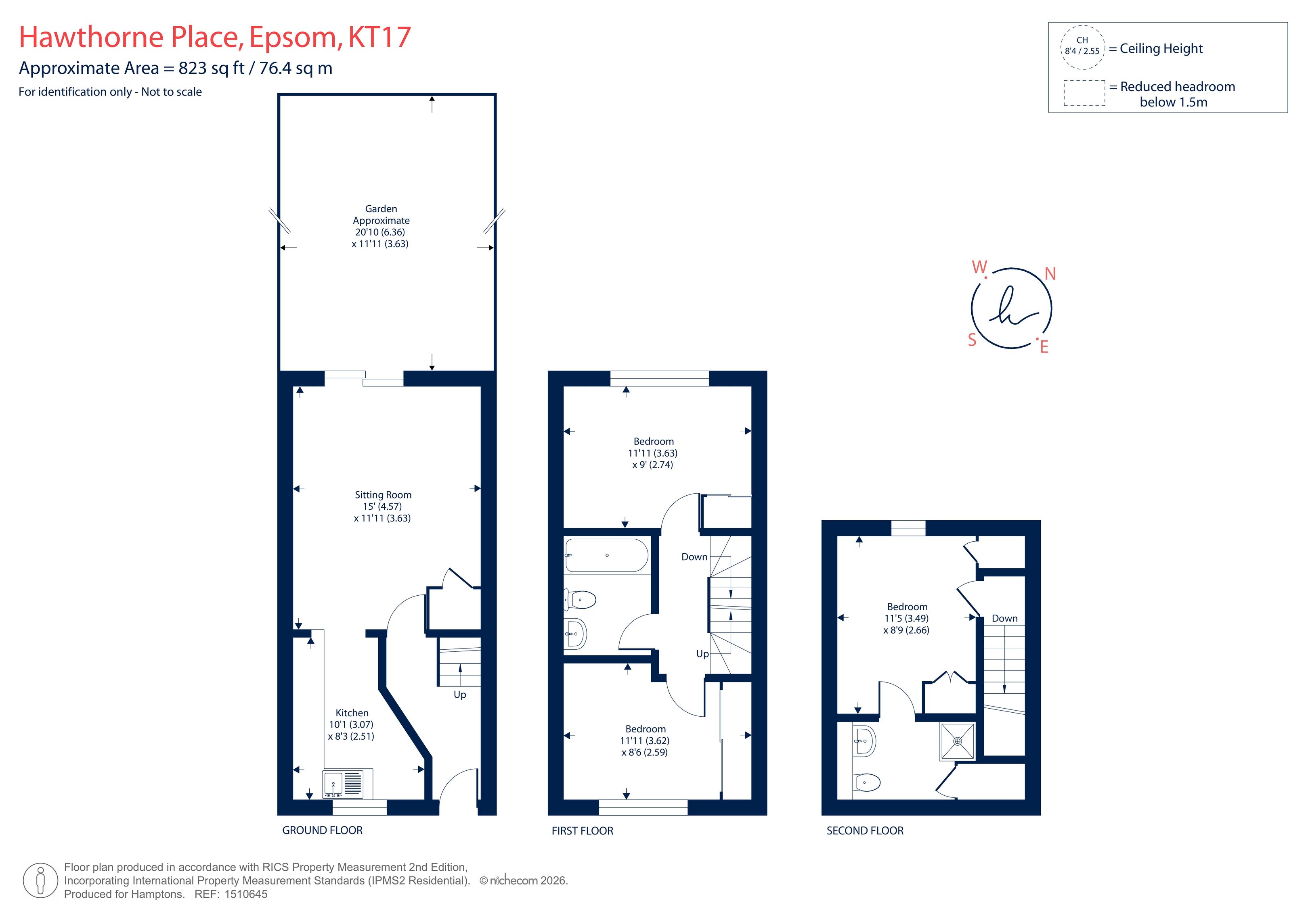 5A, Hawthorne Place, Epsom floorplan