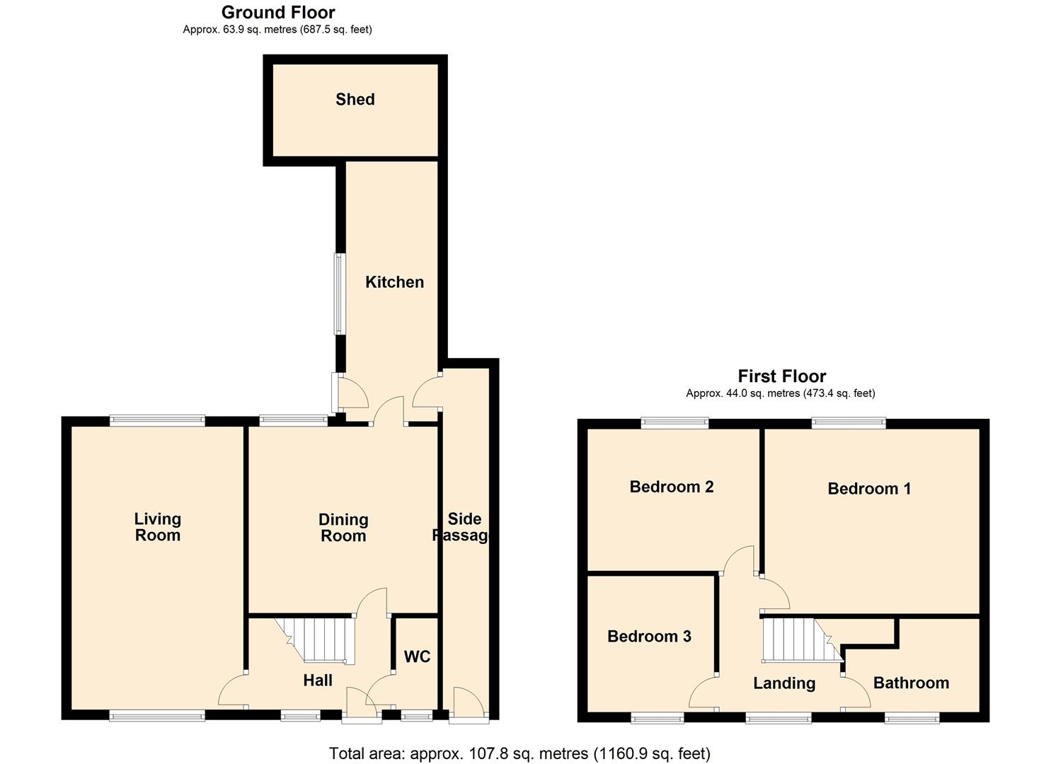 3 Bedrooms  for sale in Bannisters Bit, Penwortham, Preston PR1