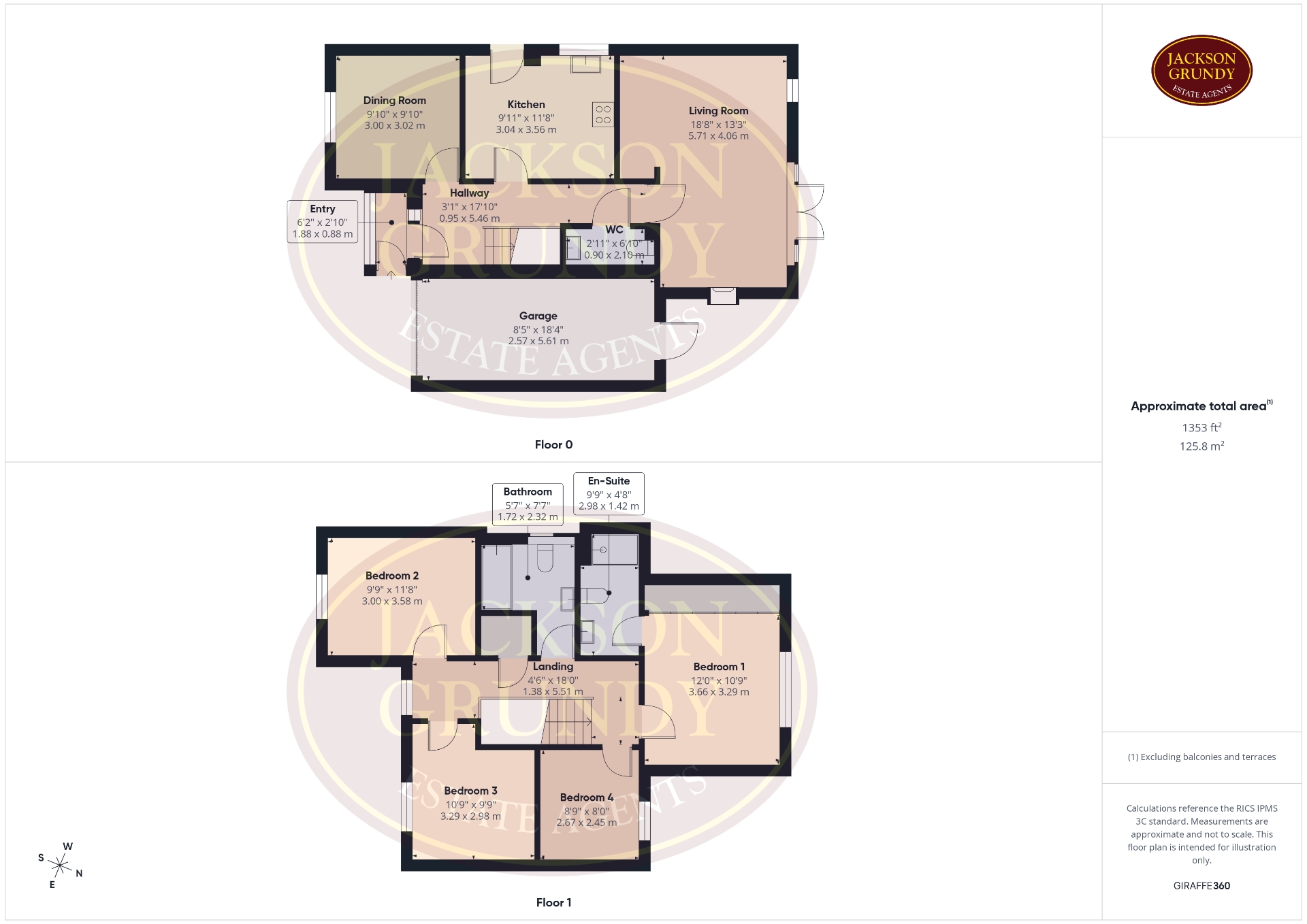 1, Partridge Close, Charwelton floorplan