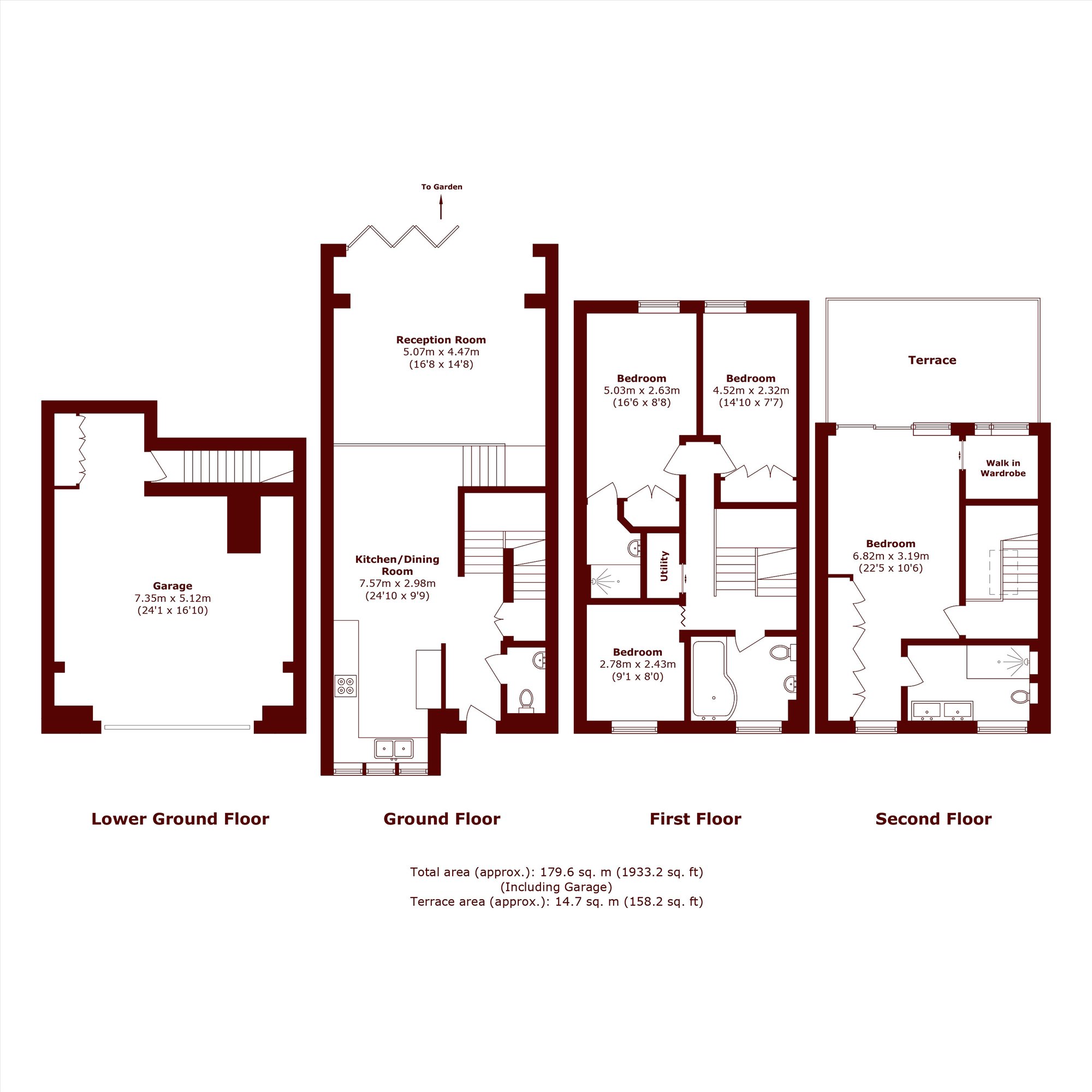 Walham Rise, London floorplan