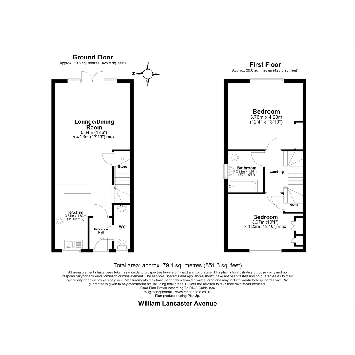 William Lancaster Avenue, Chelmsford floorplan