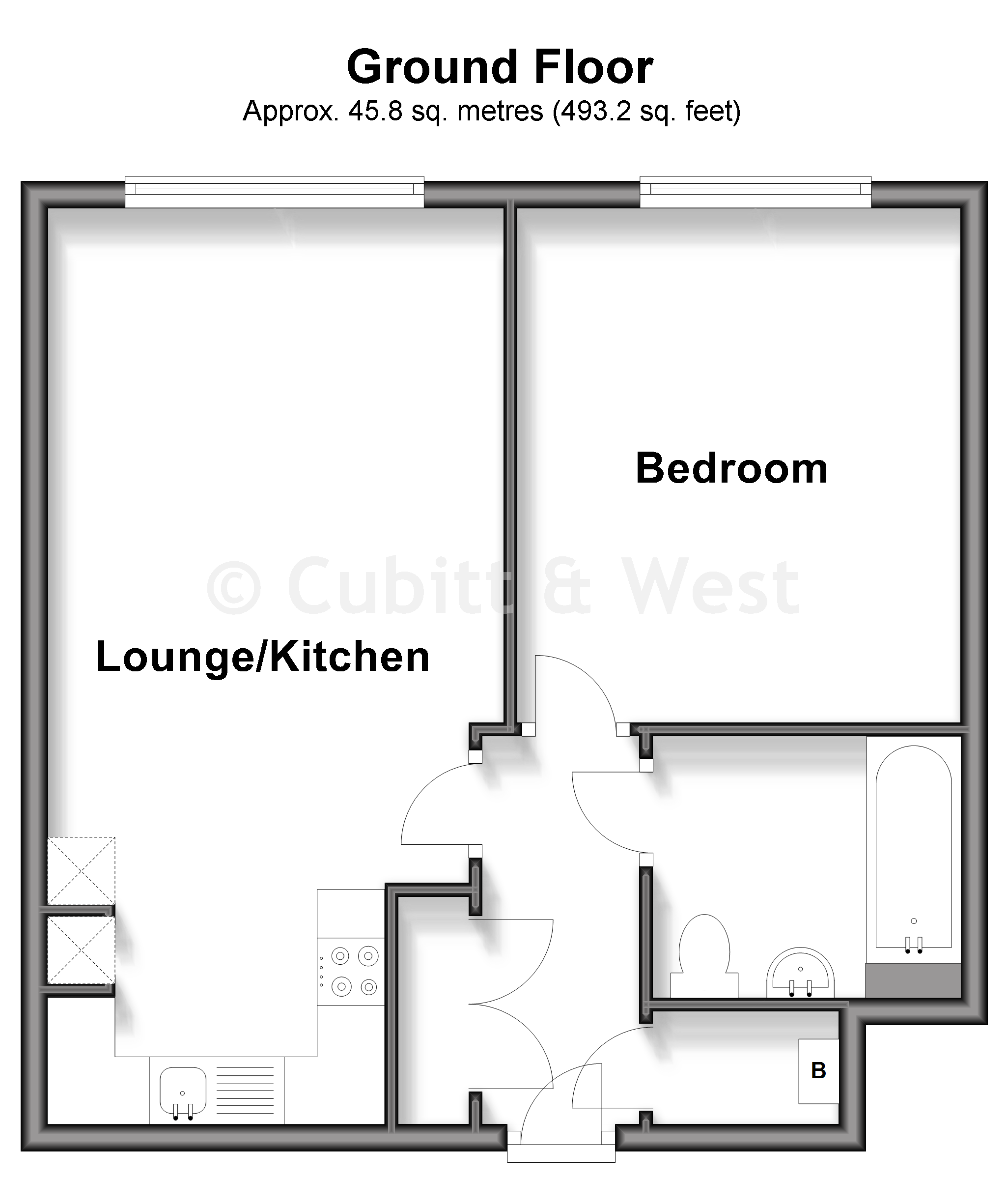 Willow House, Kensett Avenue, Horsham floorplan