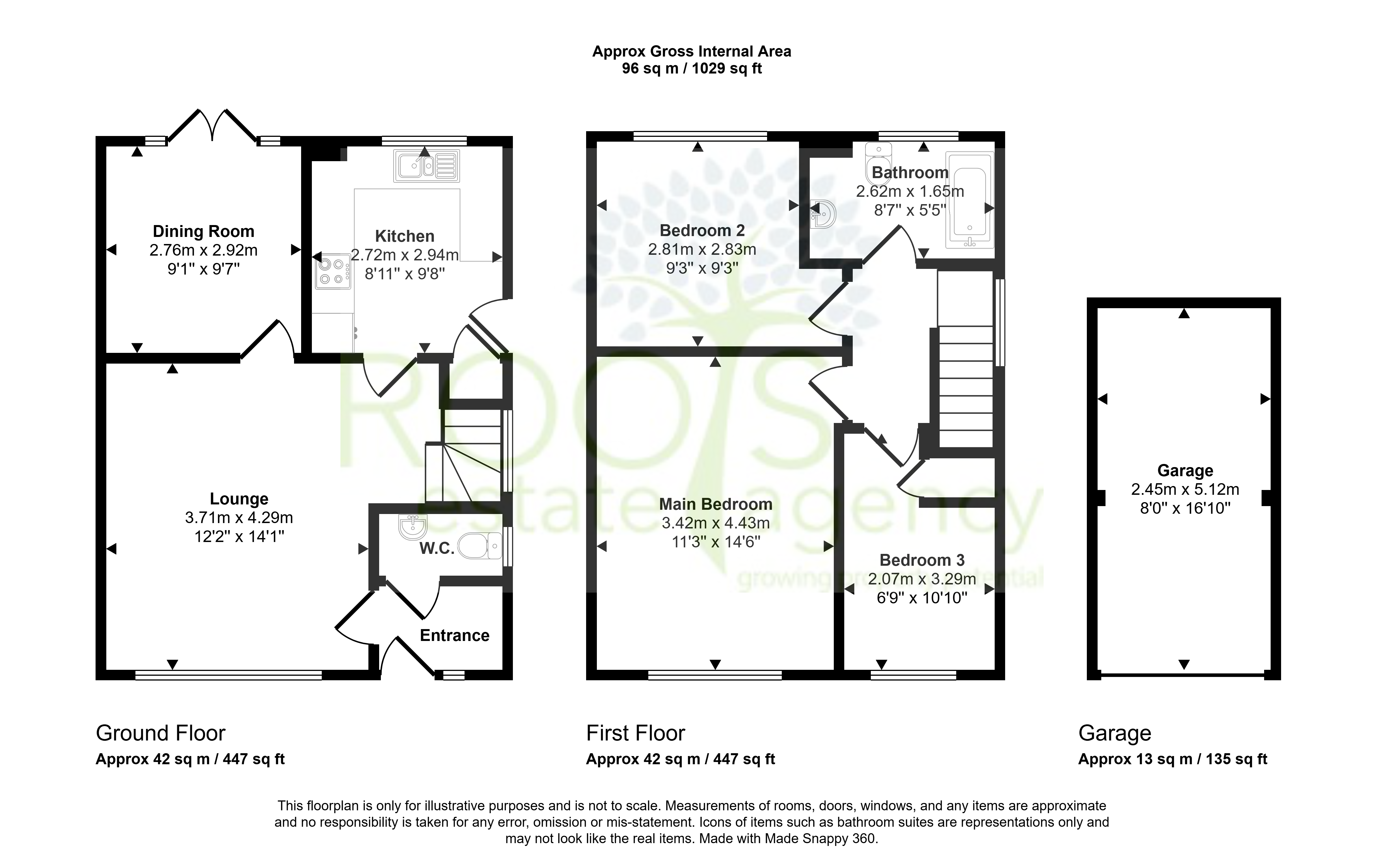 50, Glendale Avenue, Berkshire floorplan