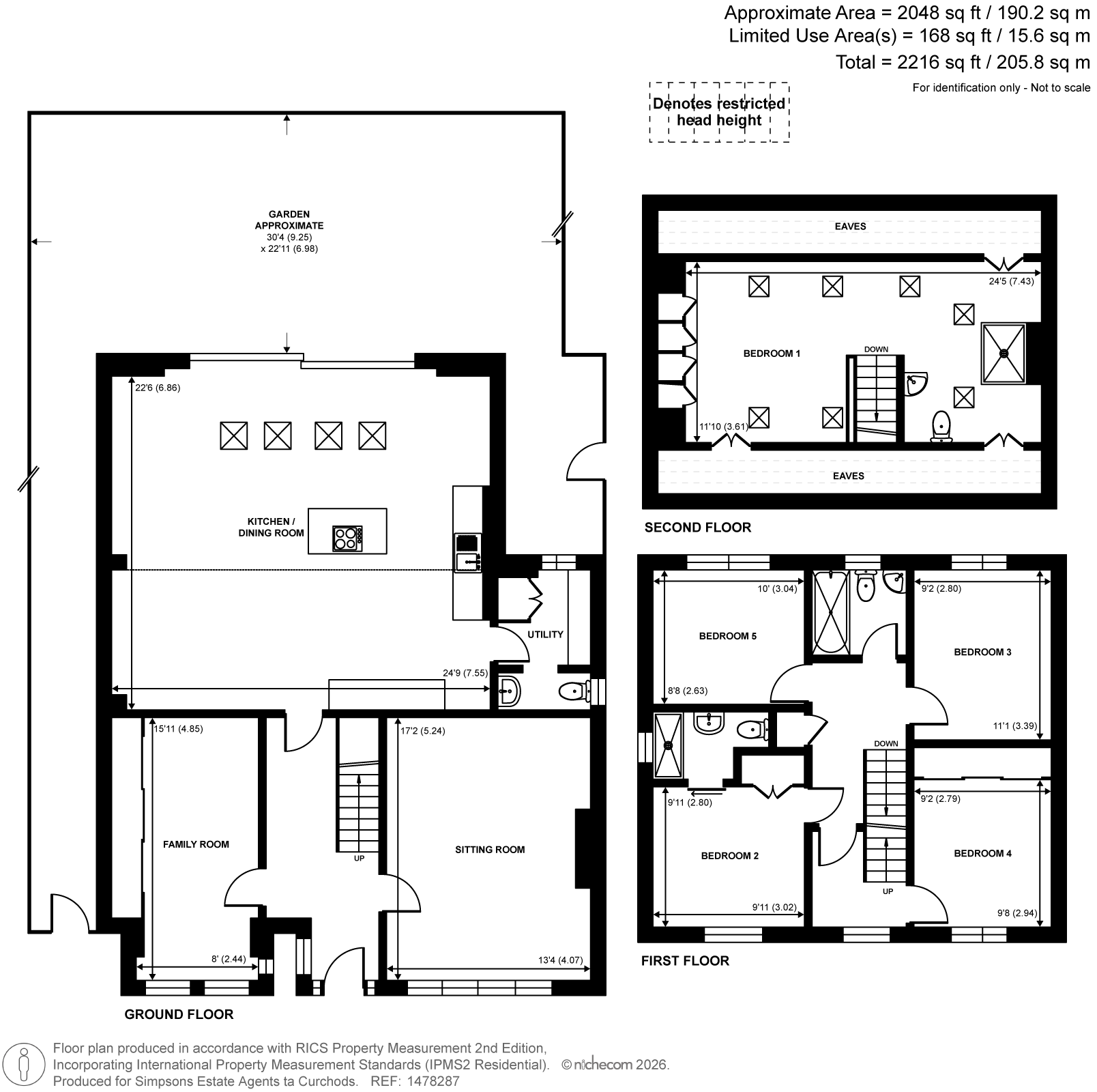 18, Biggin Hill Close, Kingston Upon Thames floorplan