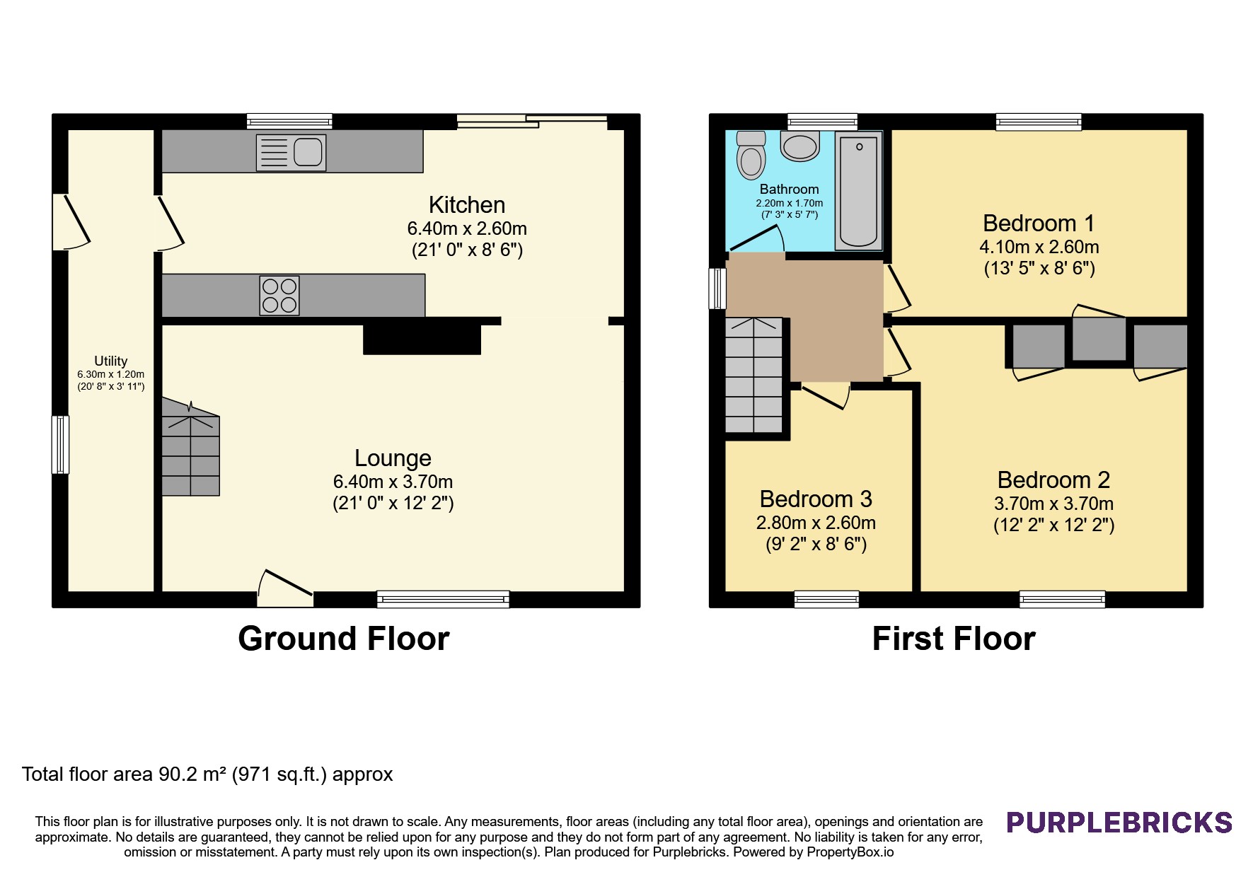 48, Webb Avenue, Seaham floorplan