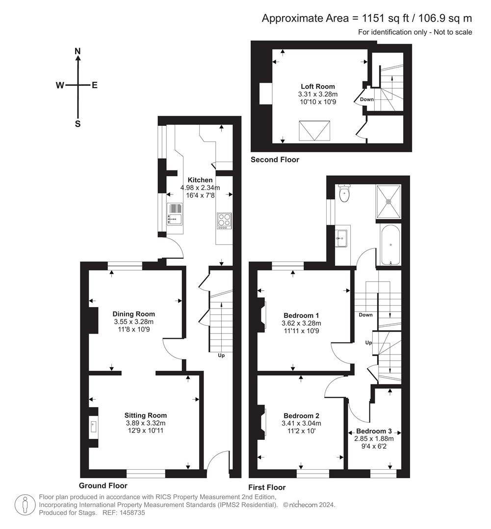 26, New Street, Exmouth floorplan