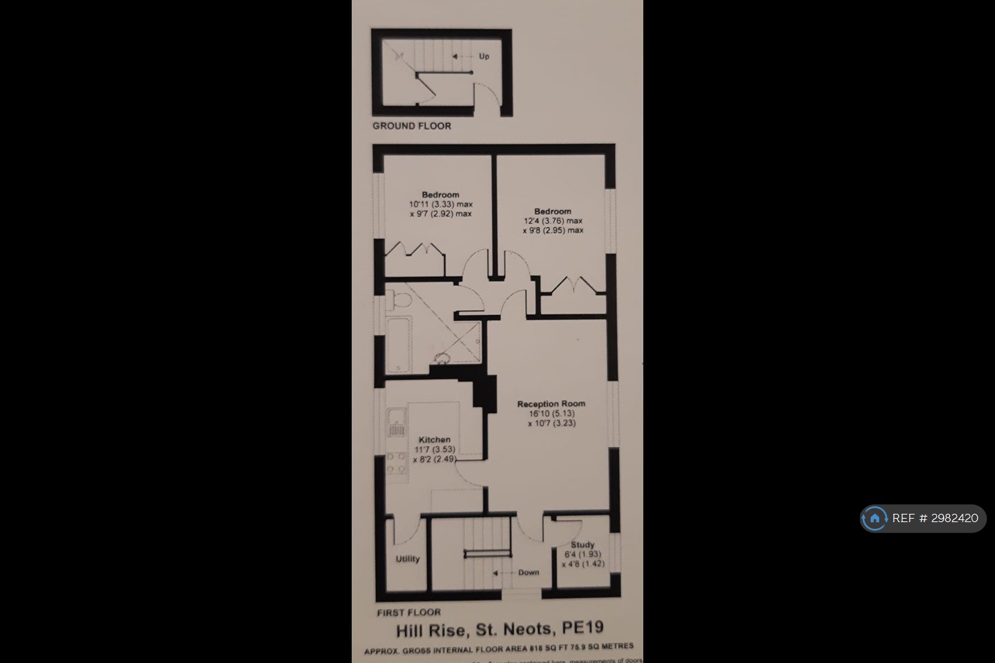 Hill Rise, St. Neots floorplan