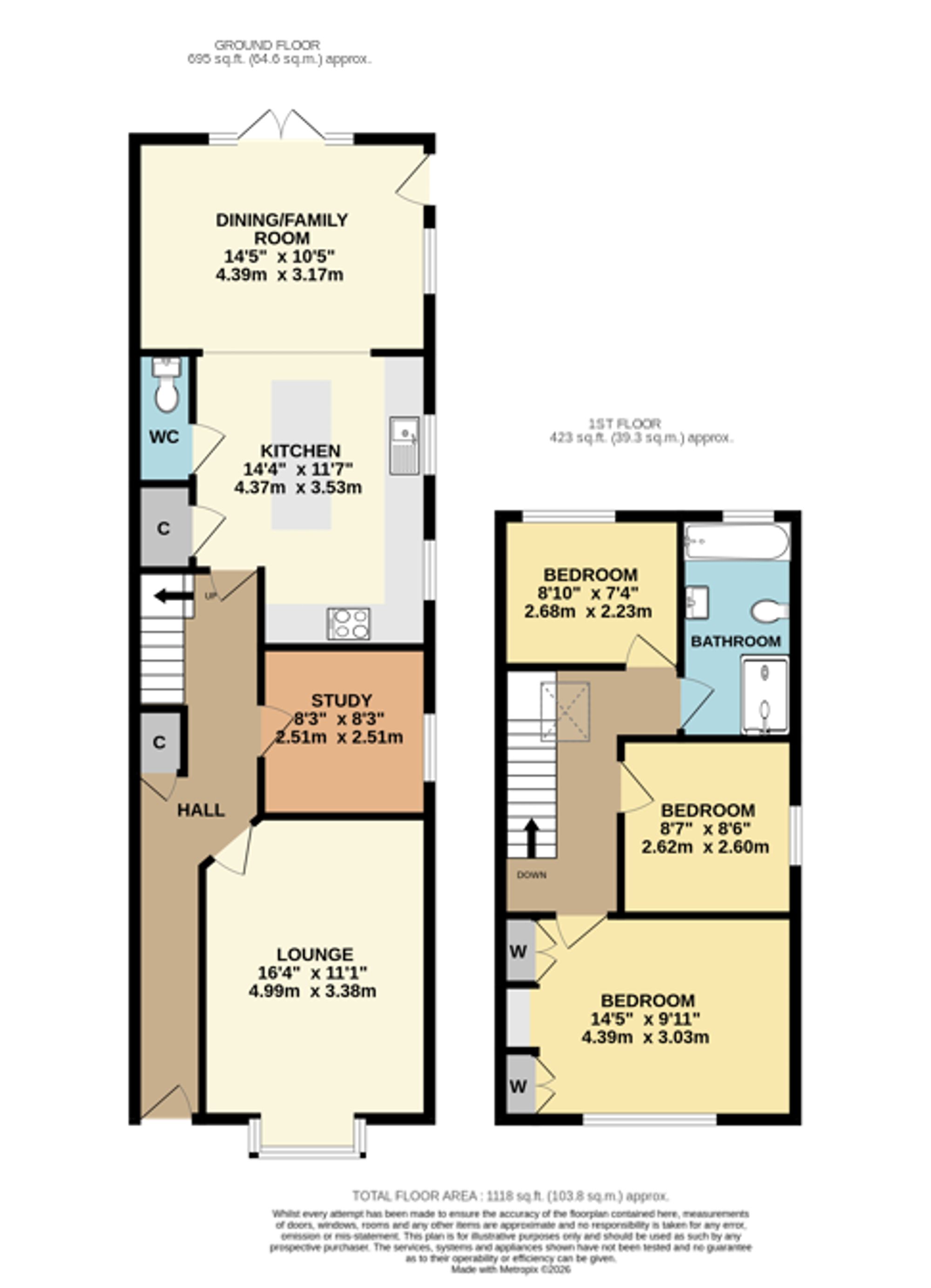 5a Quob Lane, Southampton floorplan