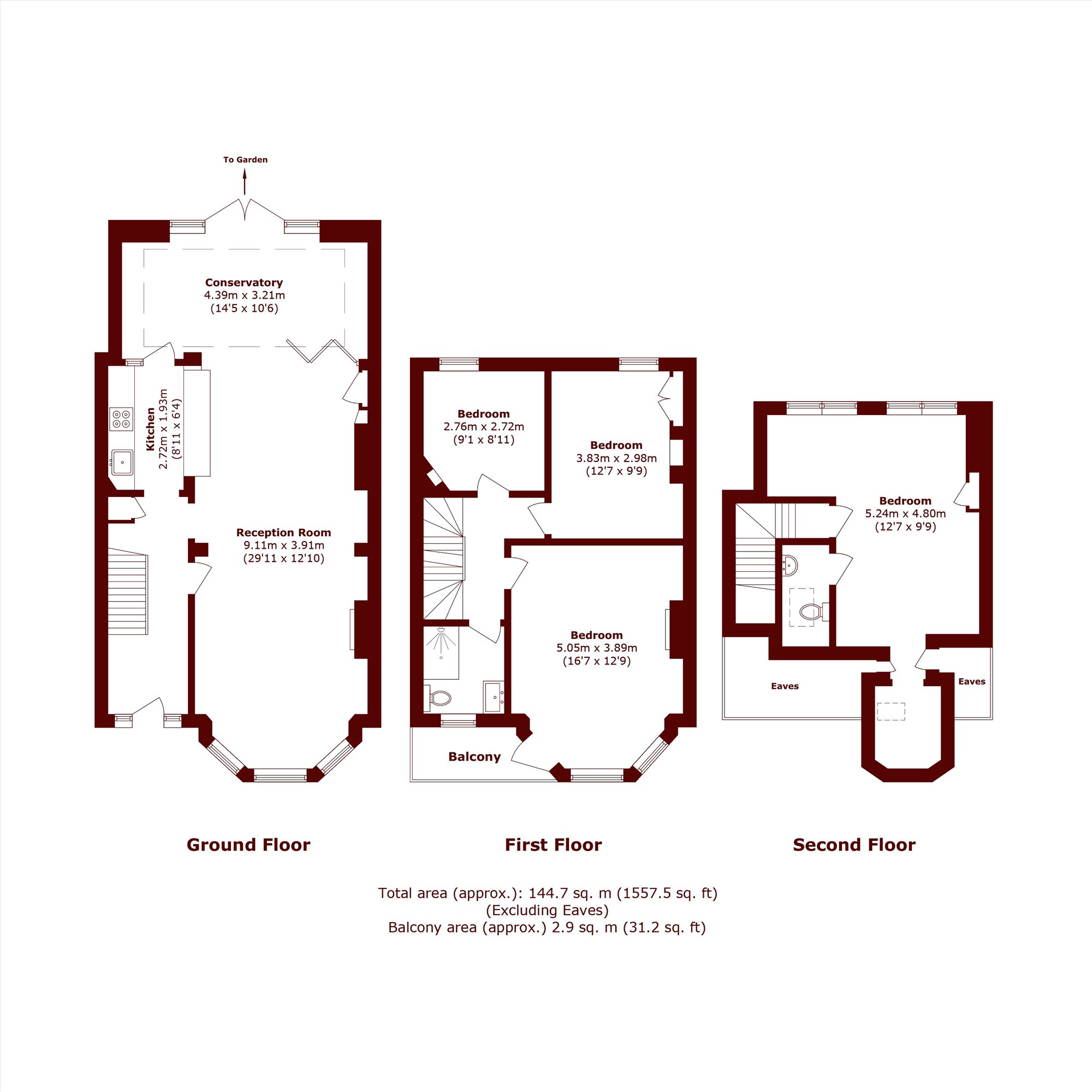 27, Hamilton Road, London floorplan