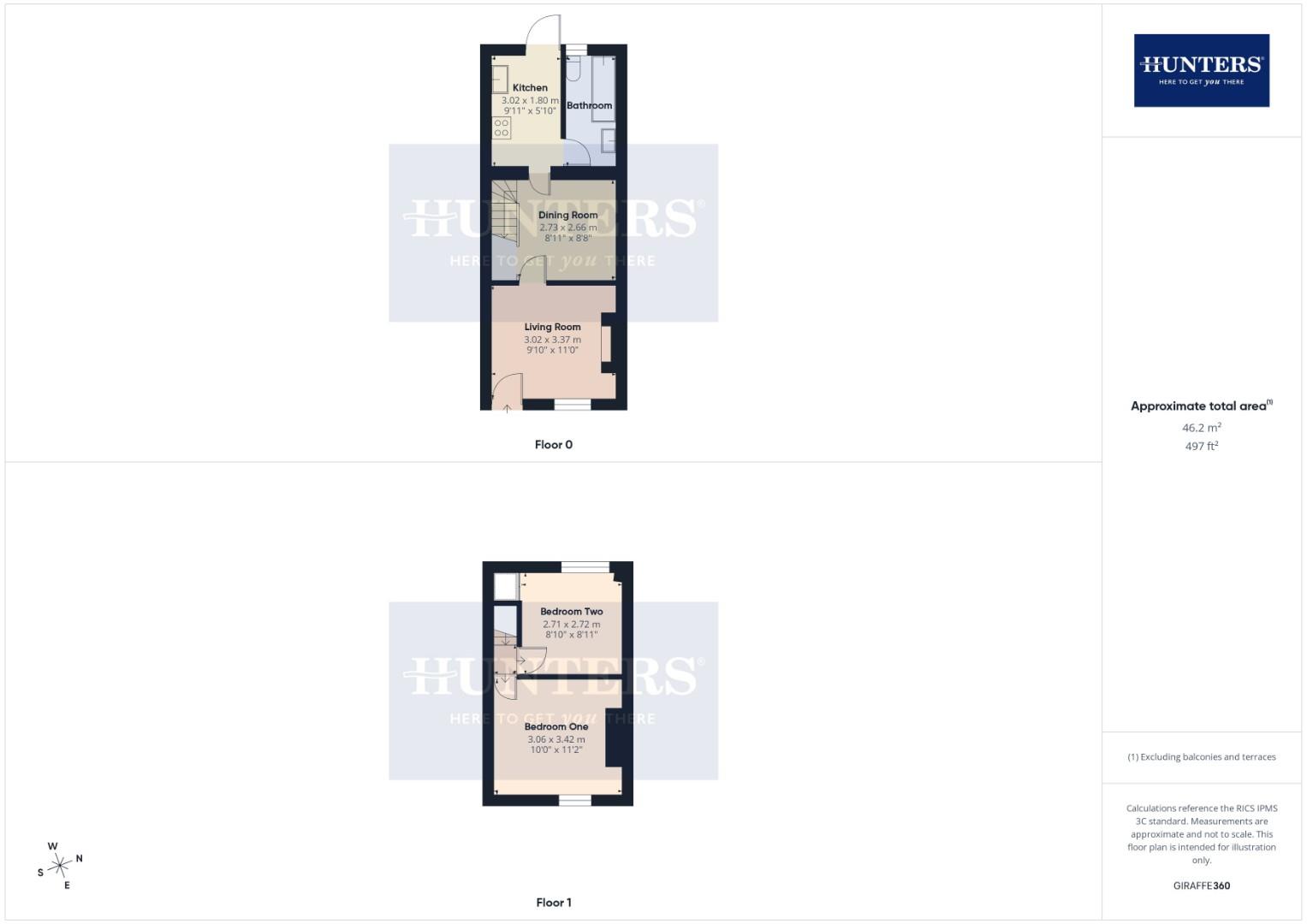 112, Brunswick Street, Cheltenham floorplan