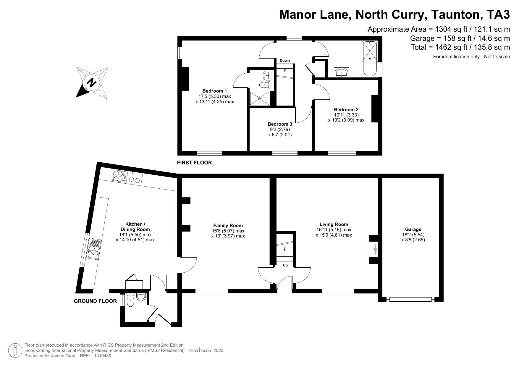 Manor Cottage, Manor Lane, Taunton floorplan