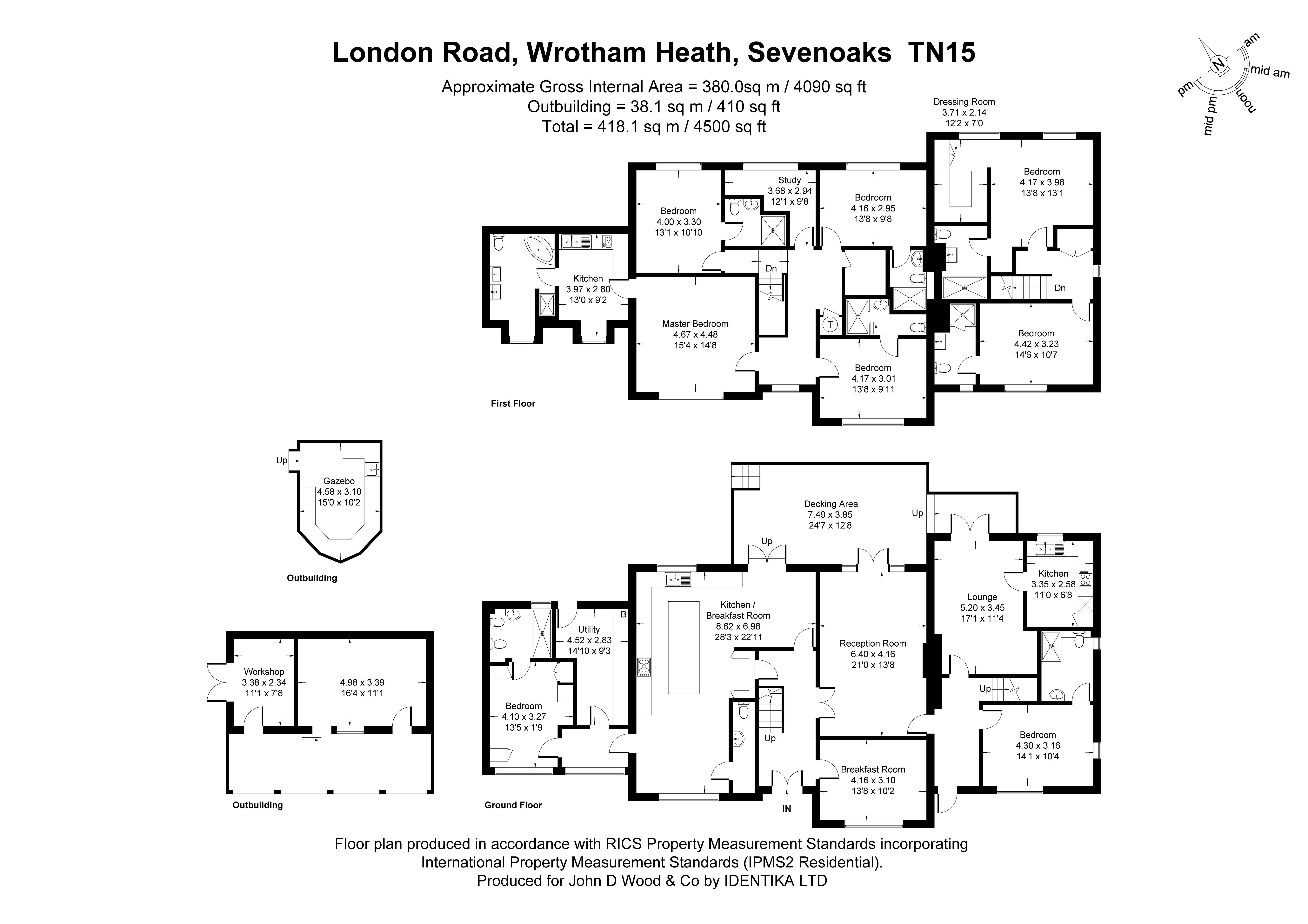 Pretty Maid House,, London Road, Sevenoaks floorplan
