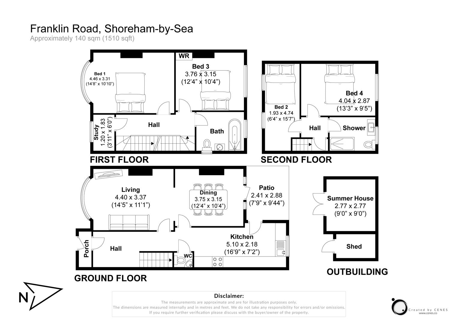 30, Franklin Road, Shoreham-By-Sea floorplan