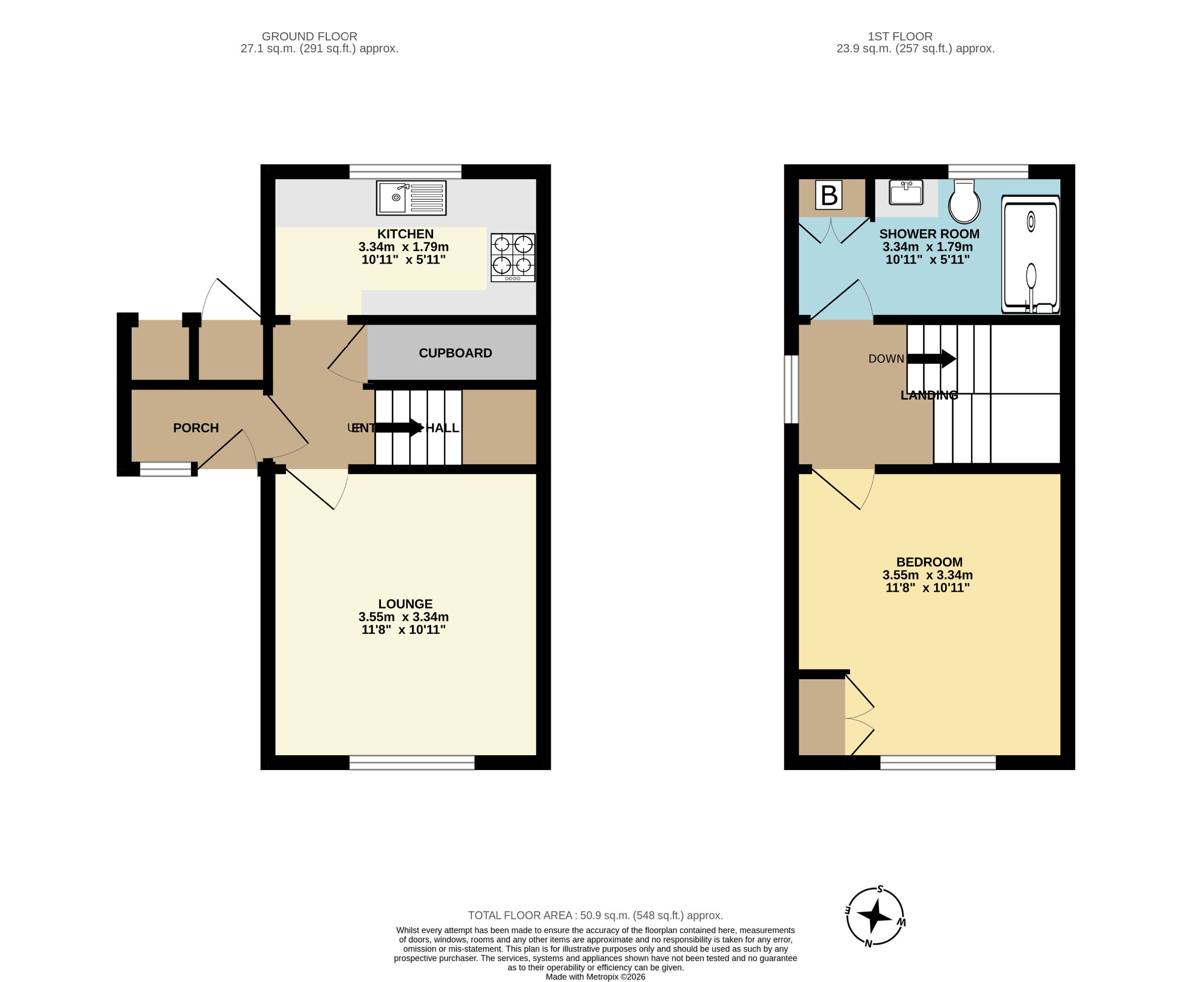 114 Waterleat Avenue, Paignton floorplan
