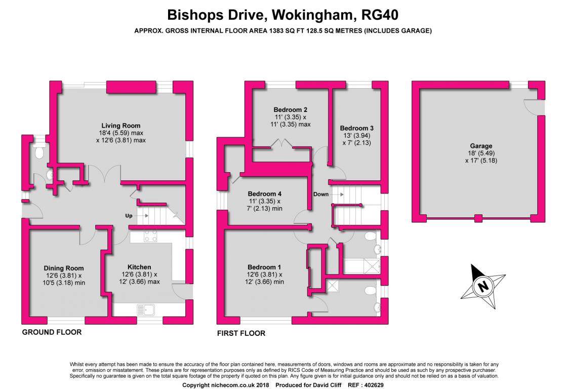 4 Bedrooms Detached house for sale in Bishops Drive, Wokingham RG40