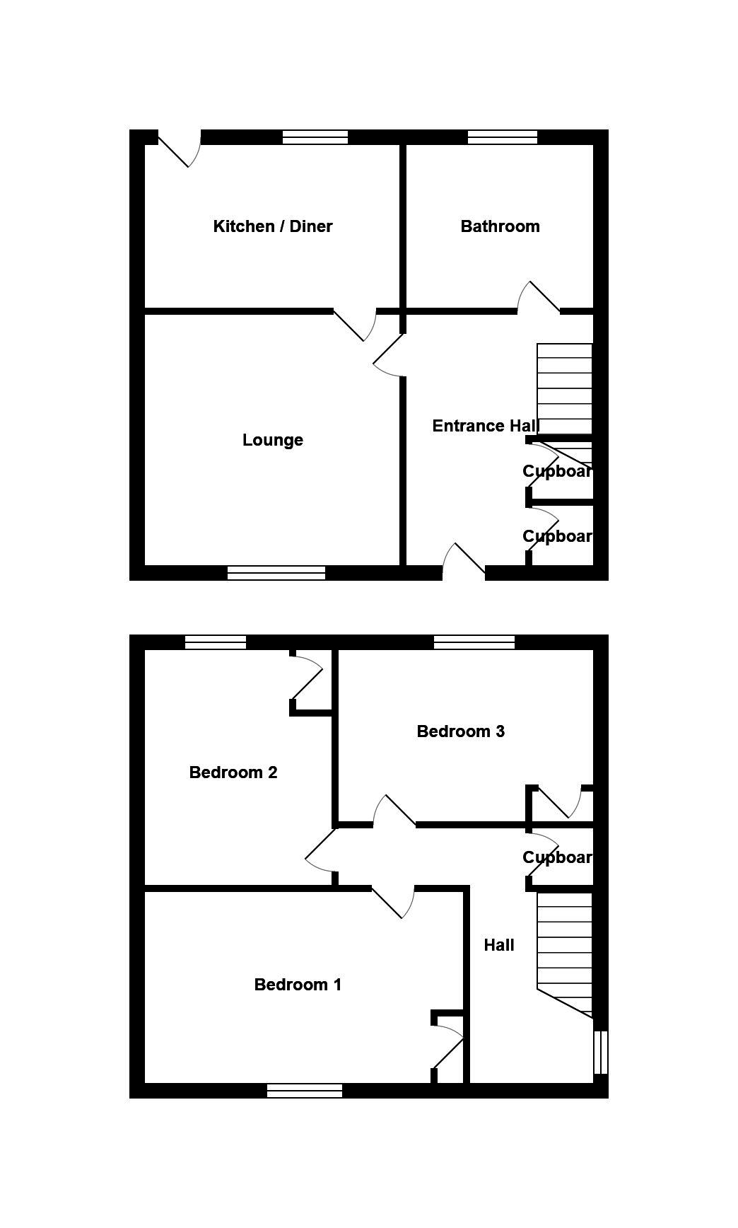 3 Bedrooms End terrace house for sale in Craigneuk Avenue, Craigneuk, Airdrie ML6