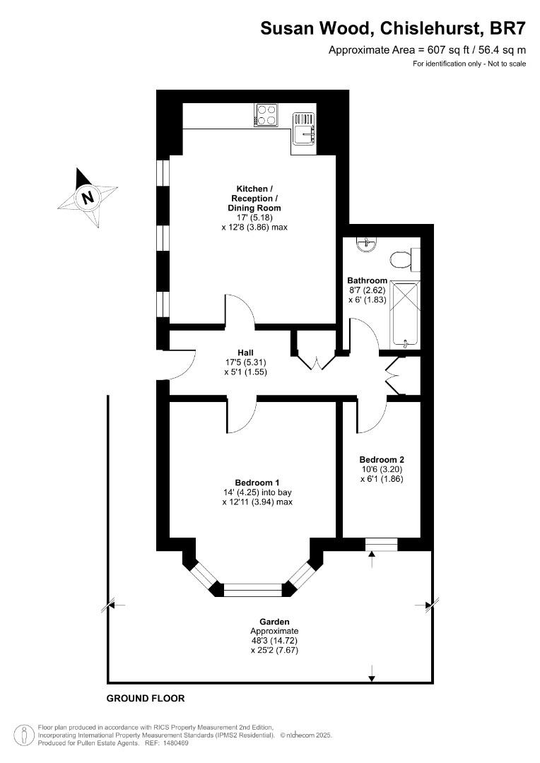 1A Summerhill Villas, Susan Wood, Chislehurst floorplan