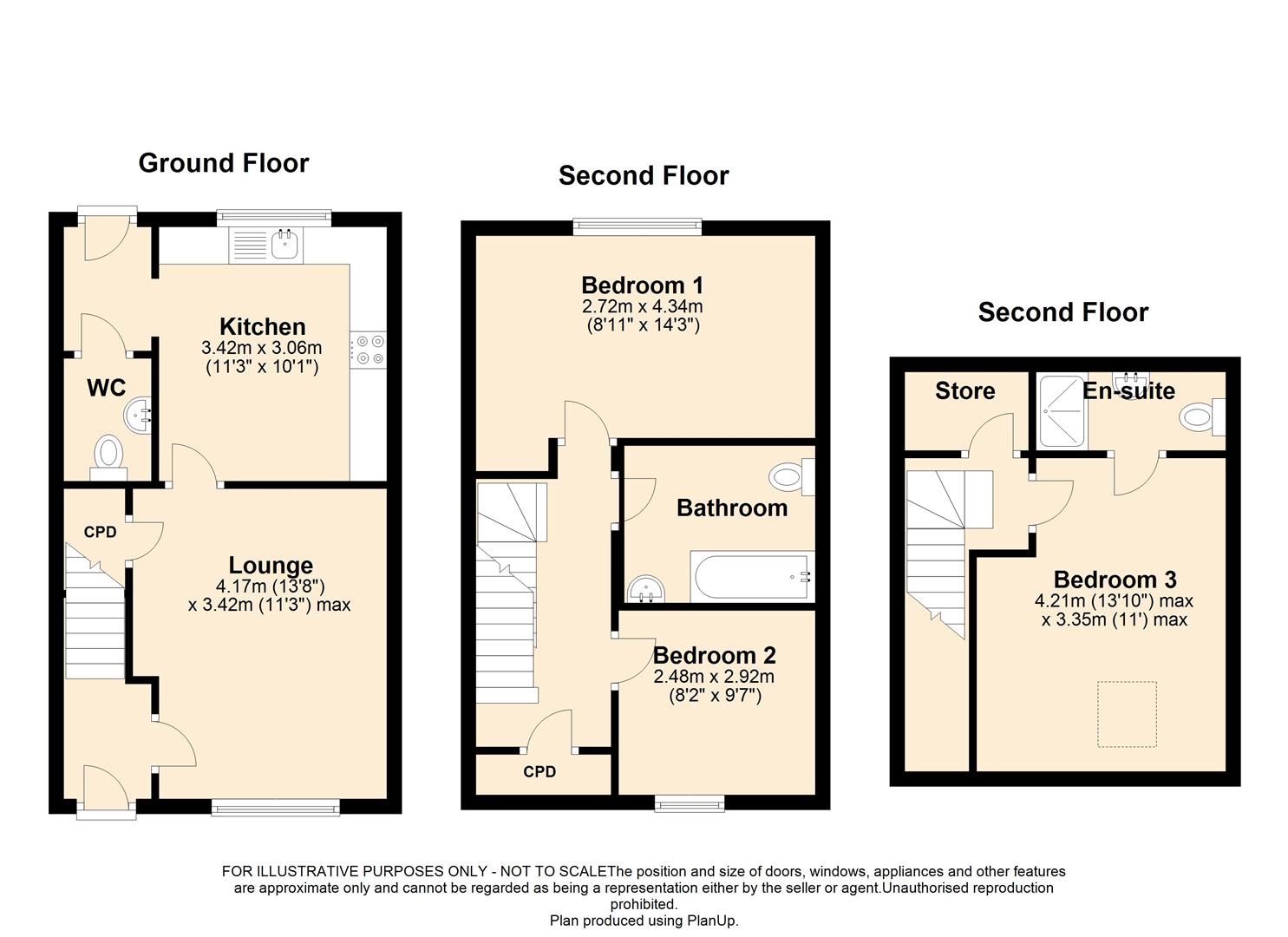 3 Bedrooms Town house for sale in 3 Beaumont View, Cain Lane, Southowram, Halifax HX3