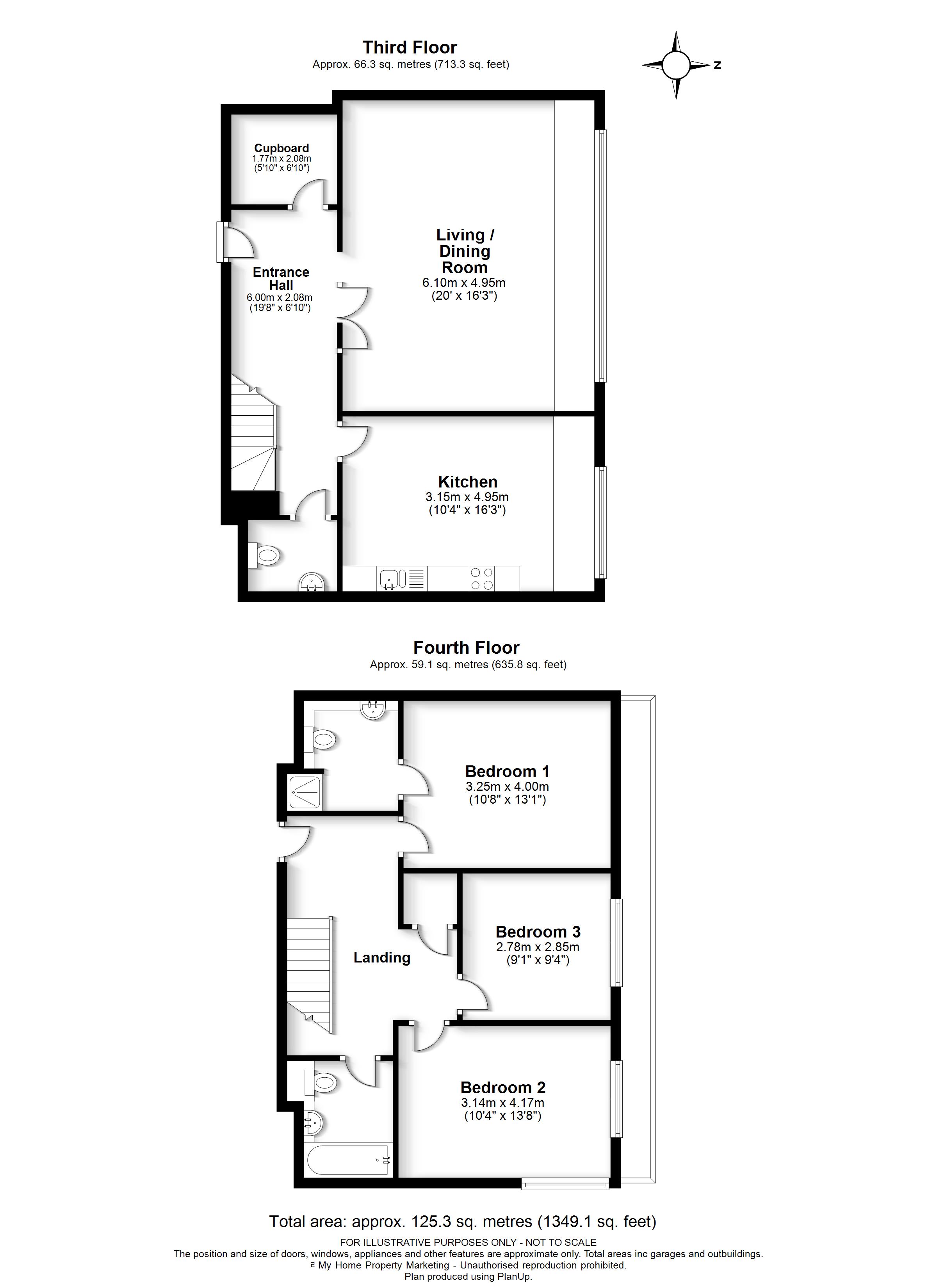 Ovaltine Court, Kings Langley, Hertfordshire WD4, 3 bedroom flat for