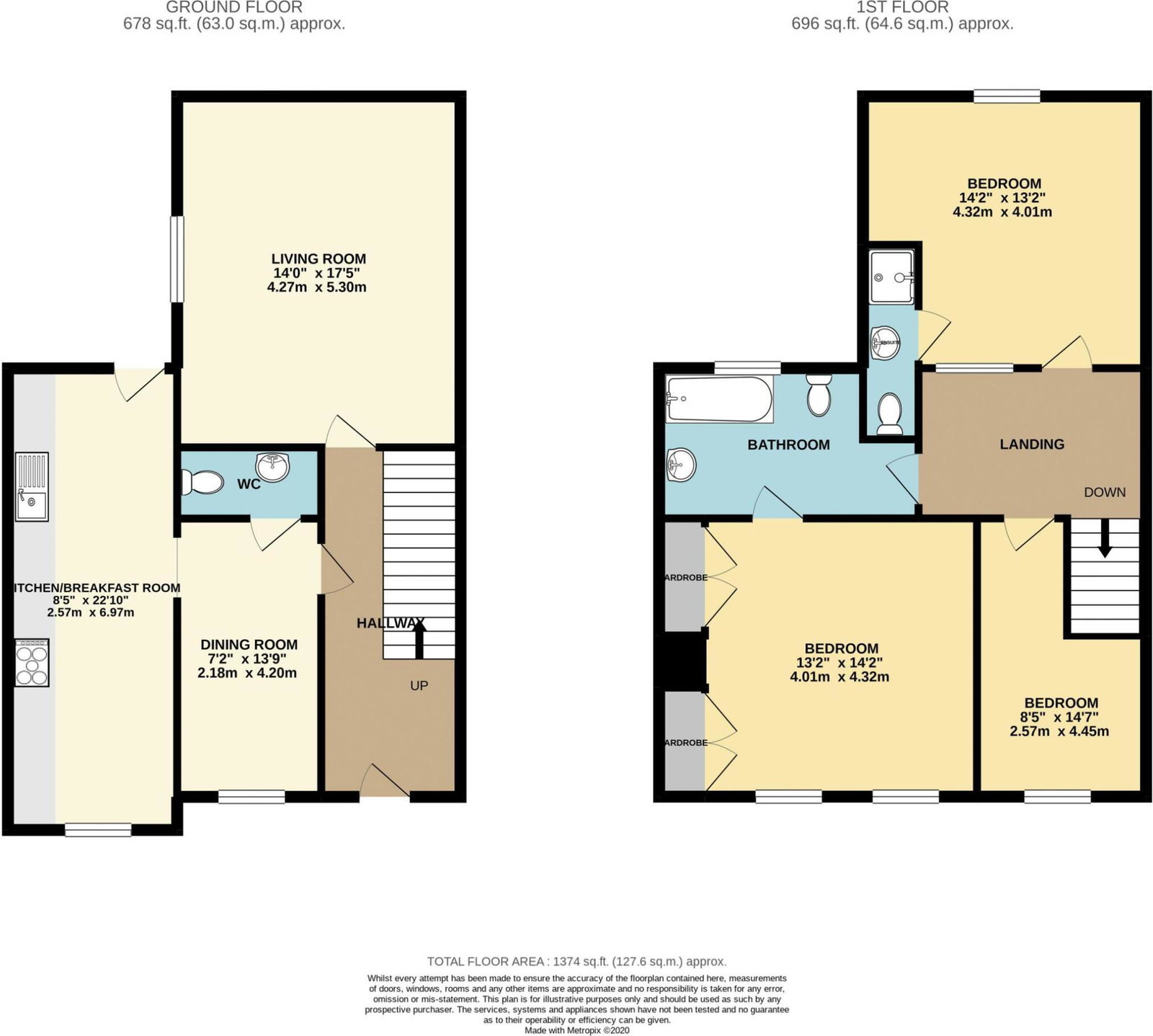 Rockyway Cottage, Kents Lane, Torquay floorplan