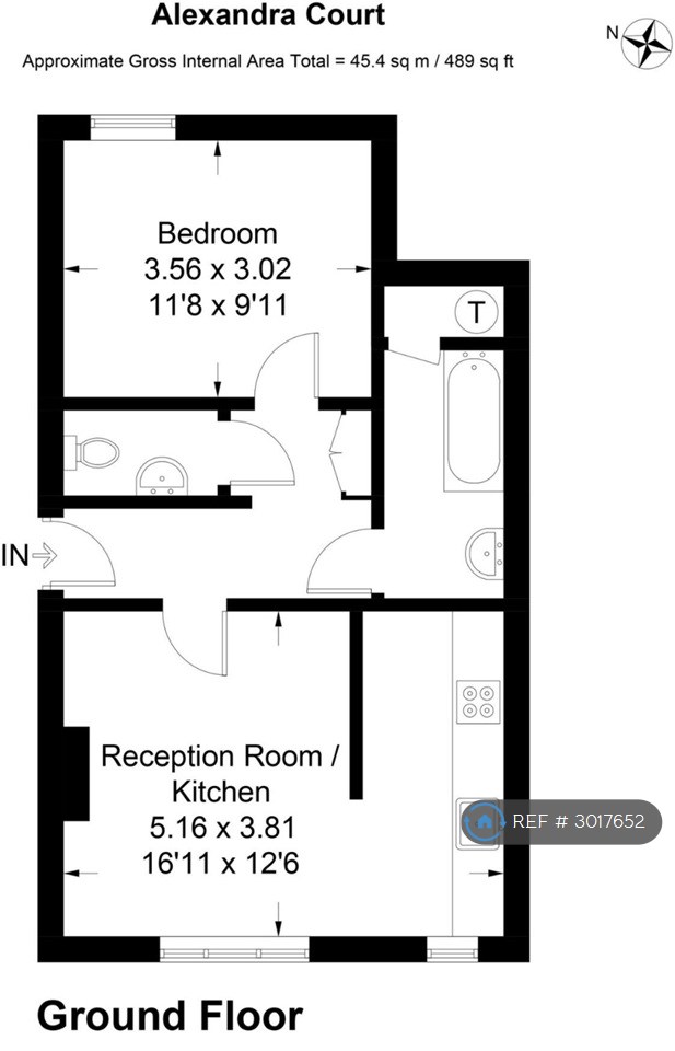 Alexandra Court, Alexandra Road, Farnborough floorplan