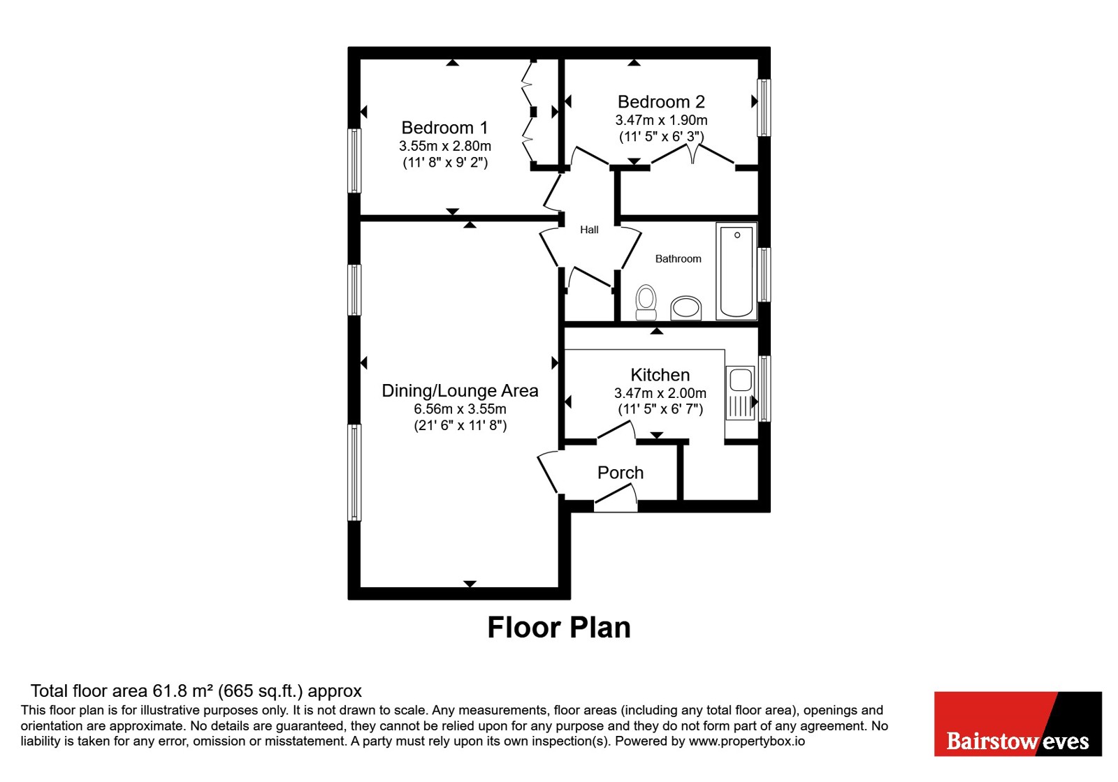 6, Jesson Close, West Midlands floorplan