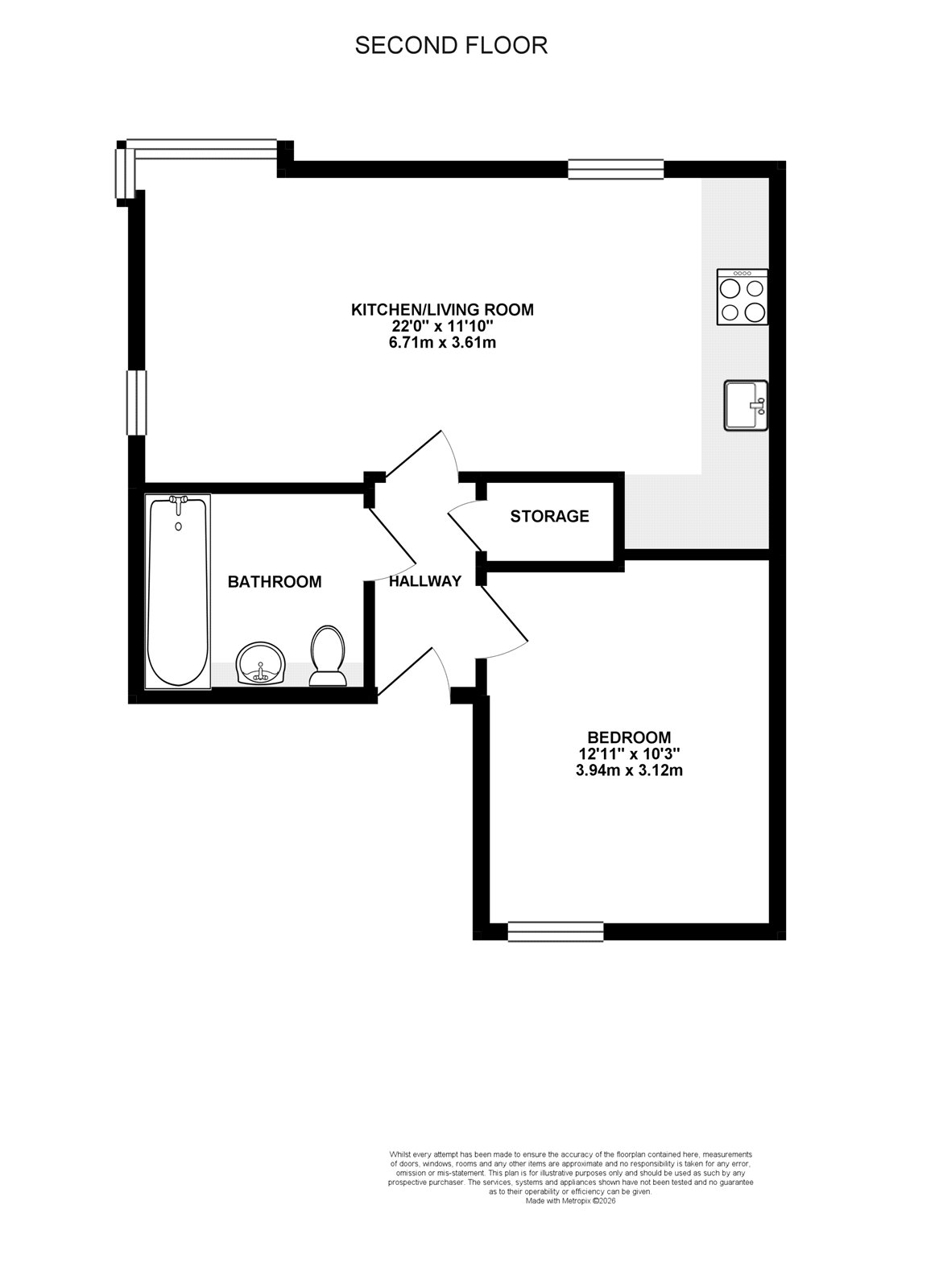 17, Oxford Way, Hampshire floorplan