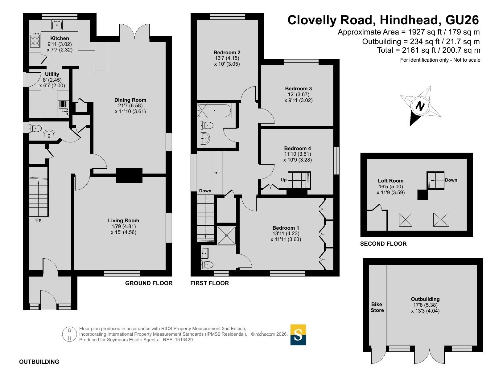 Pine Crest,, Clovelly Road, Surrey floorplan
