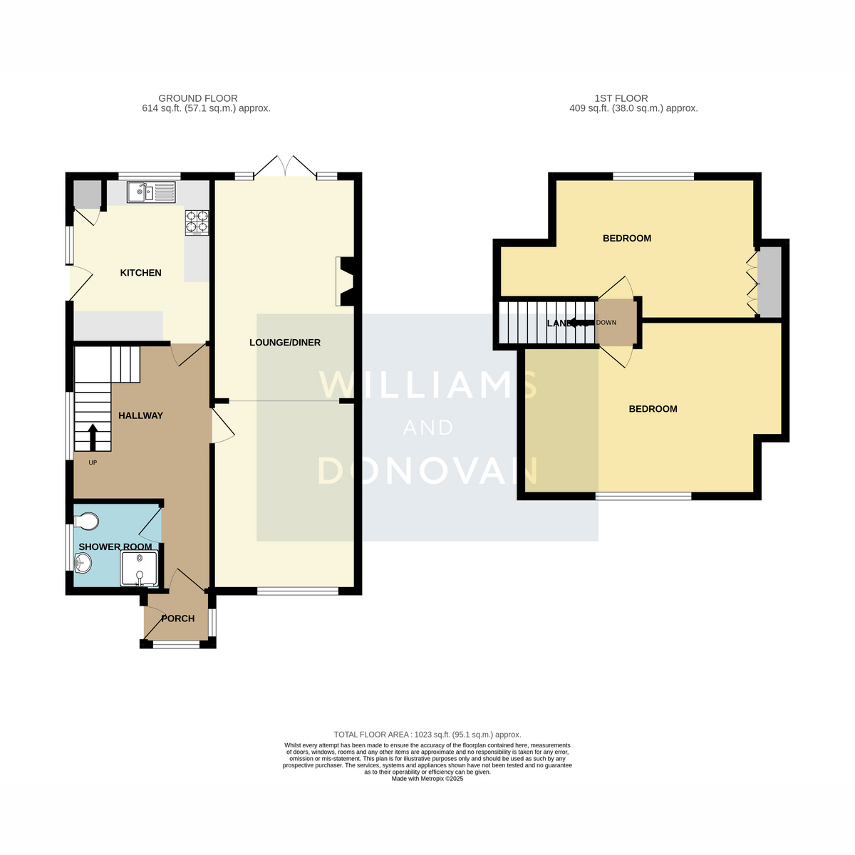 76, Stanley Road, Essex floorplan