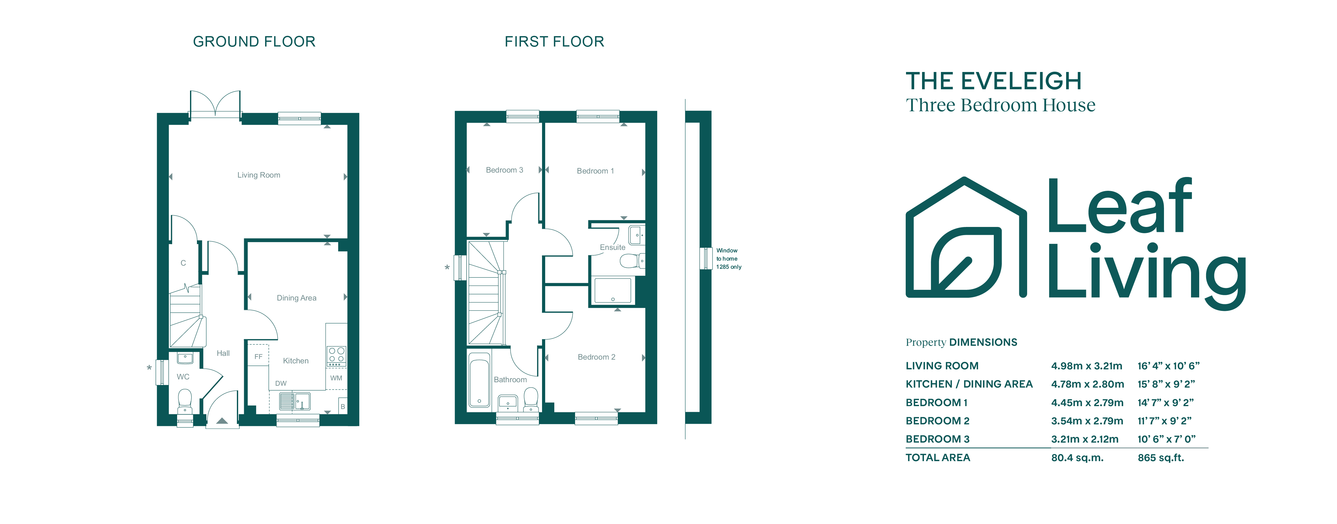 19 Willowherb Drive - Eveleigh RL, Leaf Living at Whiteley Meadows, Whiteley, SO30, Whiteley floorplan