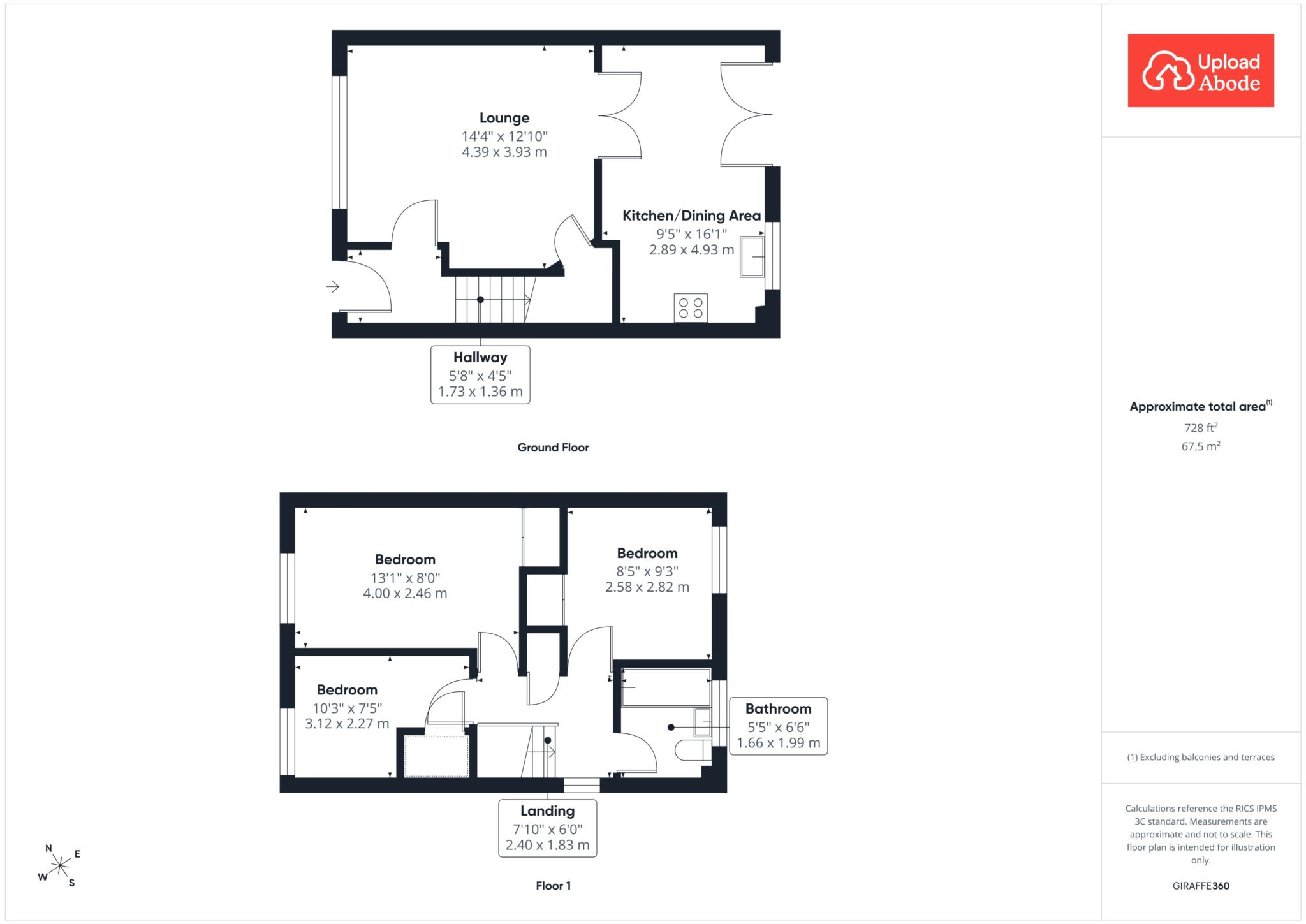 Glen Shee Crescent, Airdrie floorplan