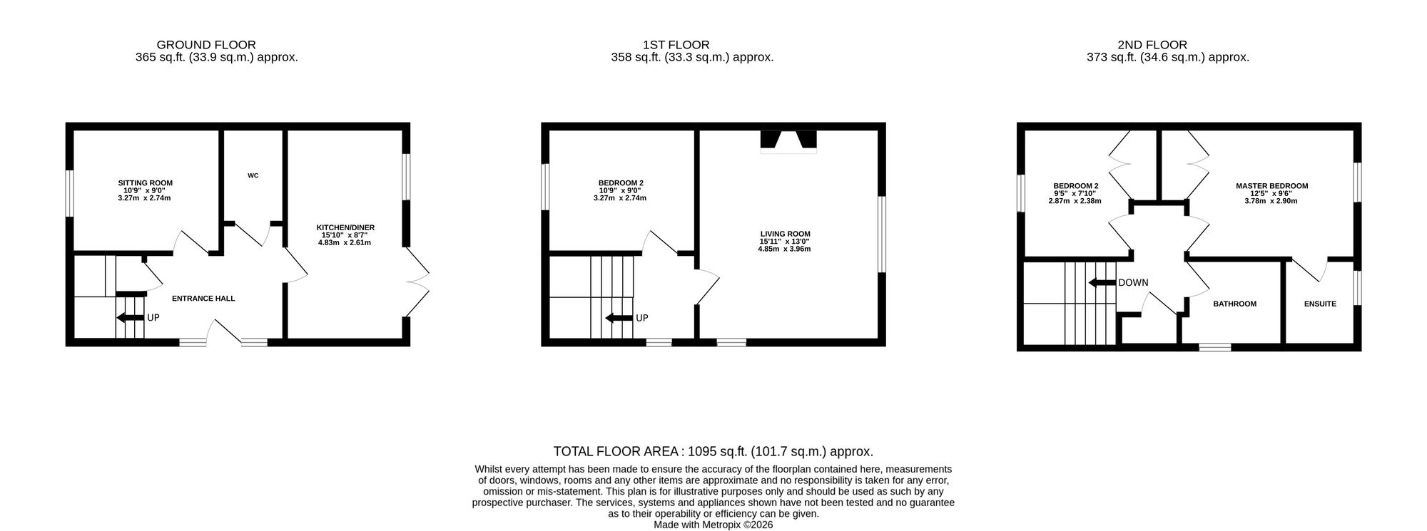8 Pollard Drive, Nantwich floorplan