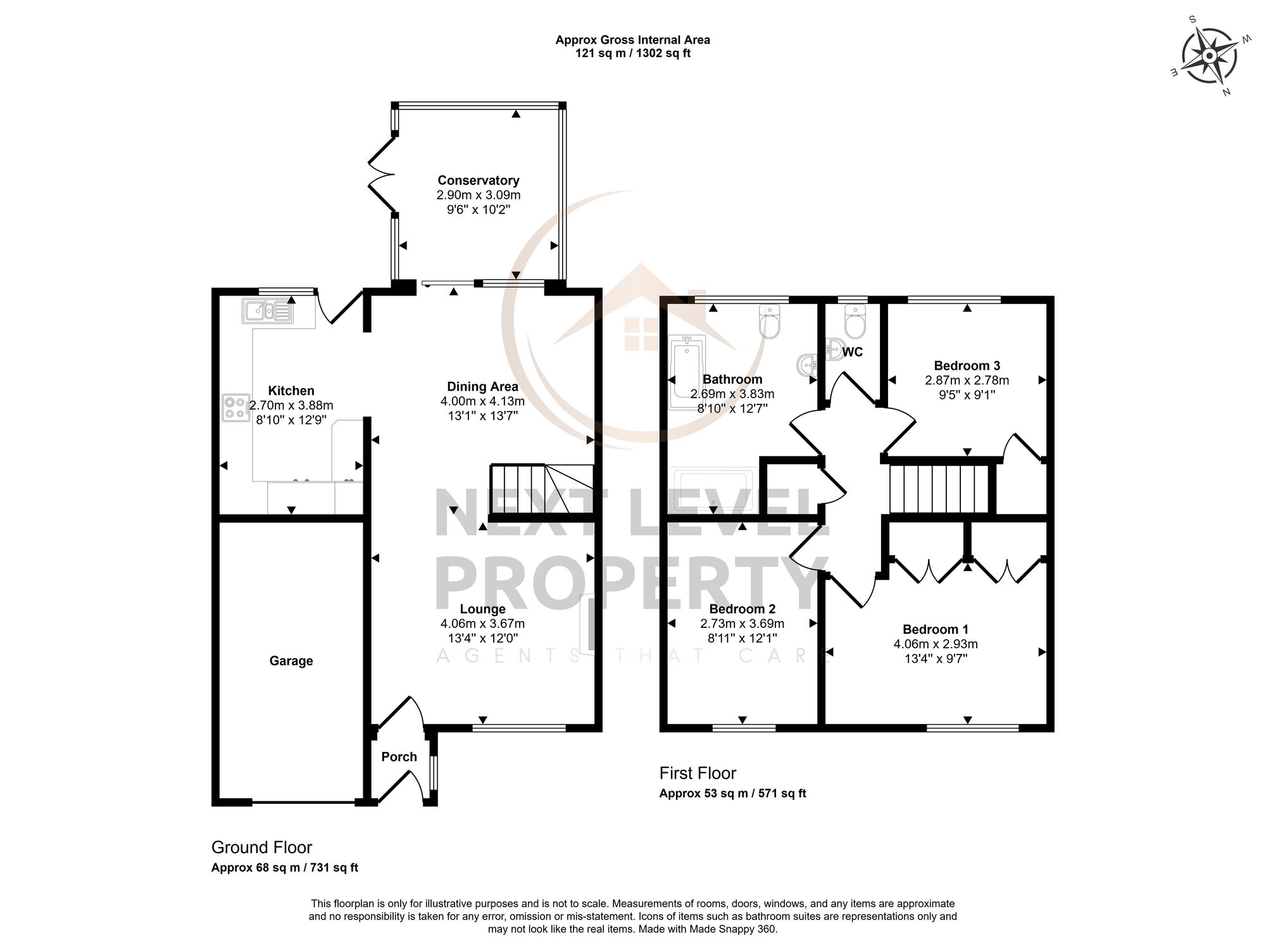 68 Station Road, Wisbech floorplan